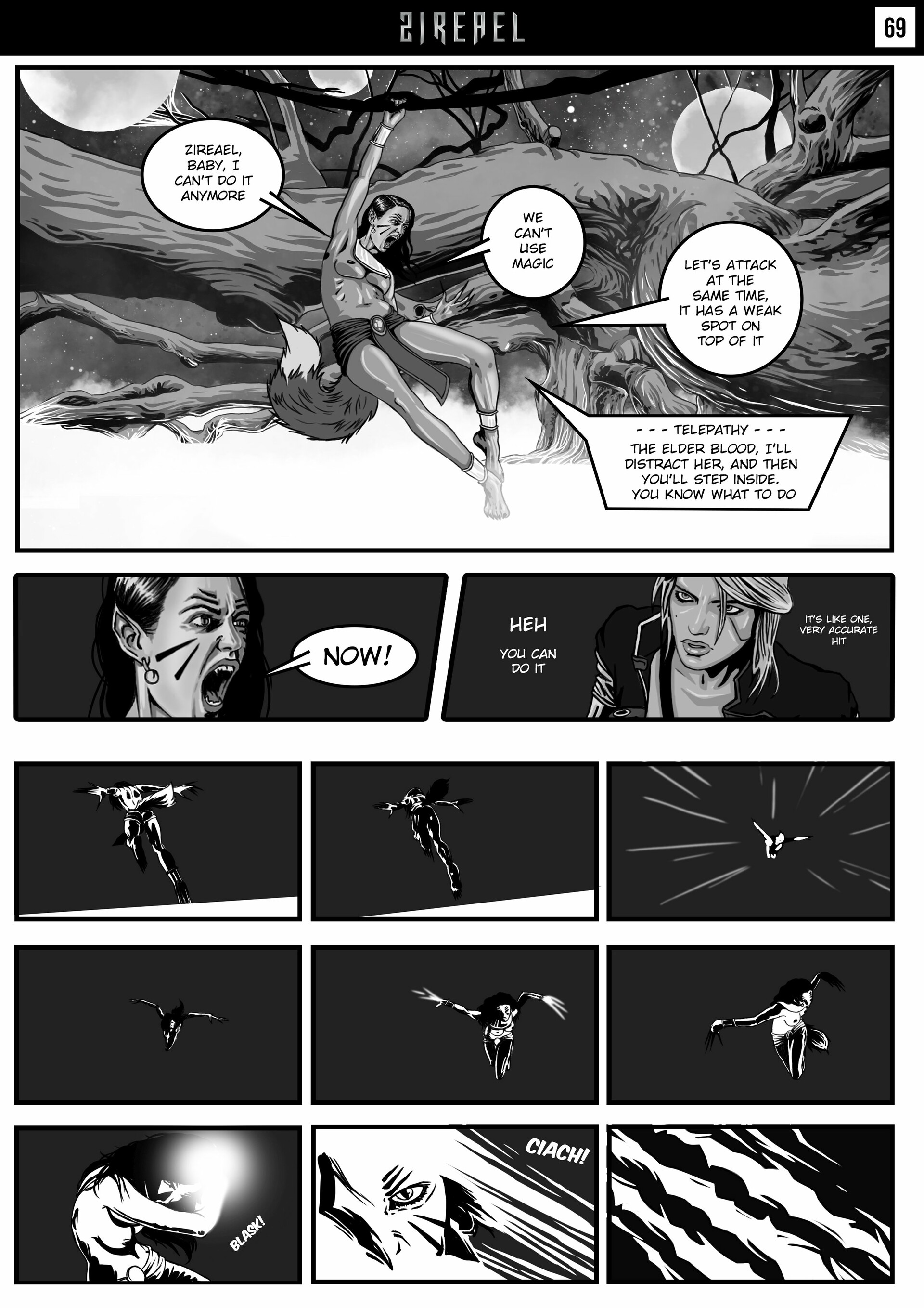 ArtStation - Zireael - the Witcher Ciri comic - page 69