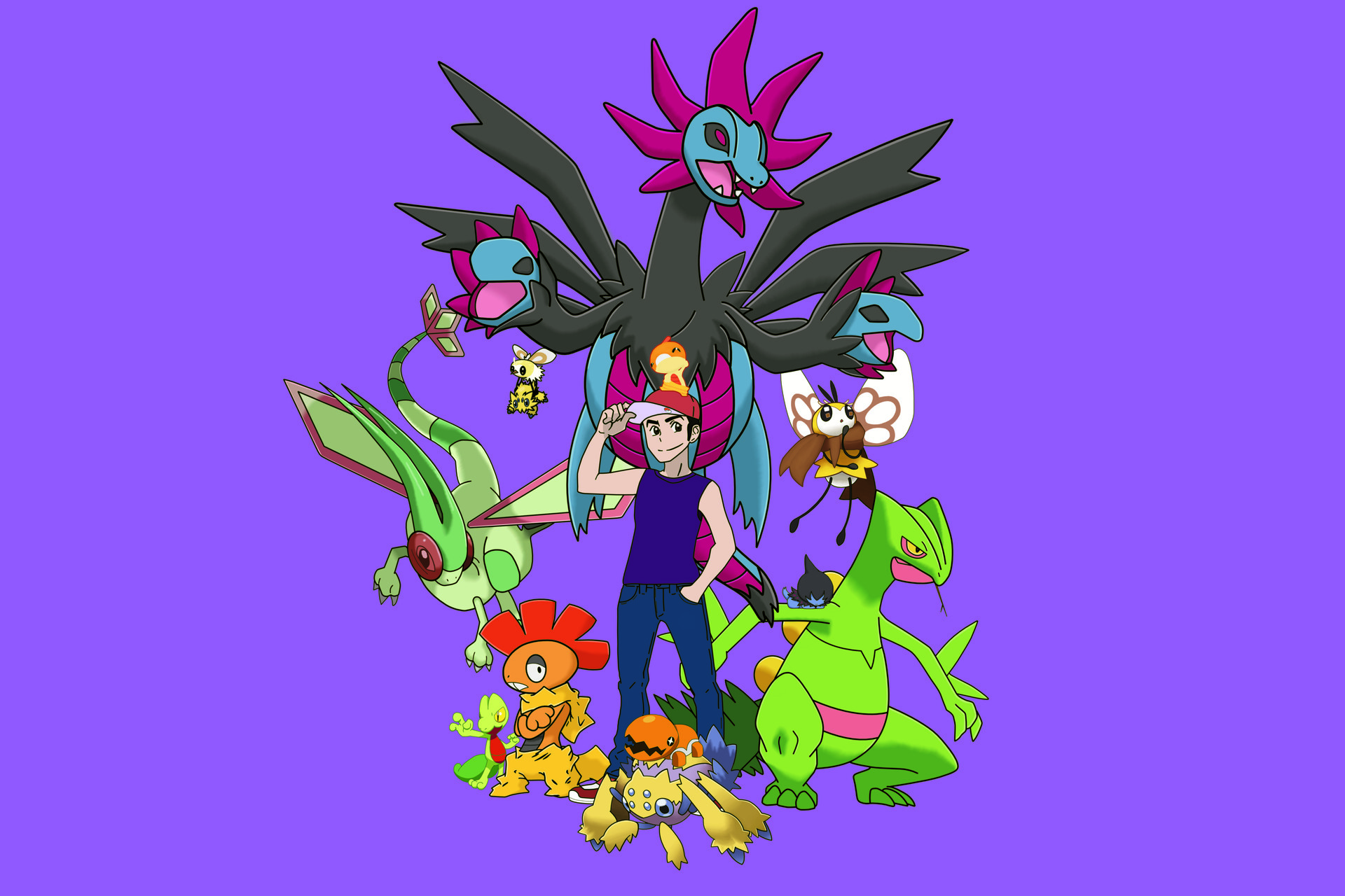ArtStation - Pokemon Team Poster 1