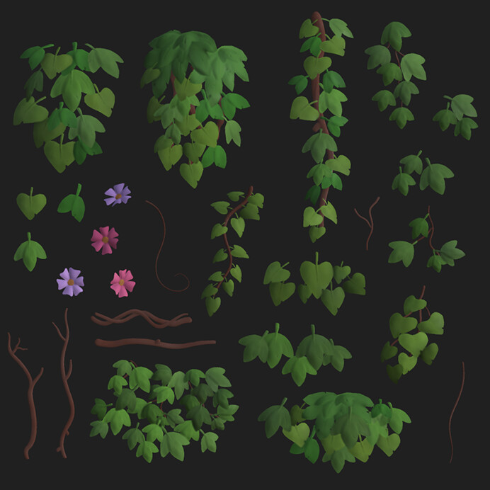 Vine Texture Sheet
