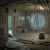 Artstation 3d Interior Castle Medieval Gabor Turi