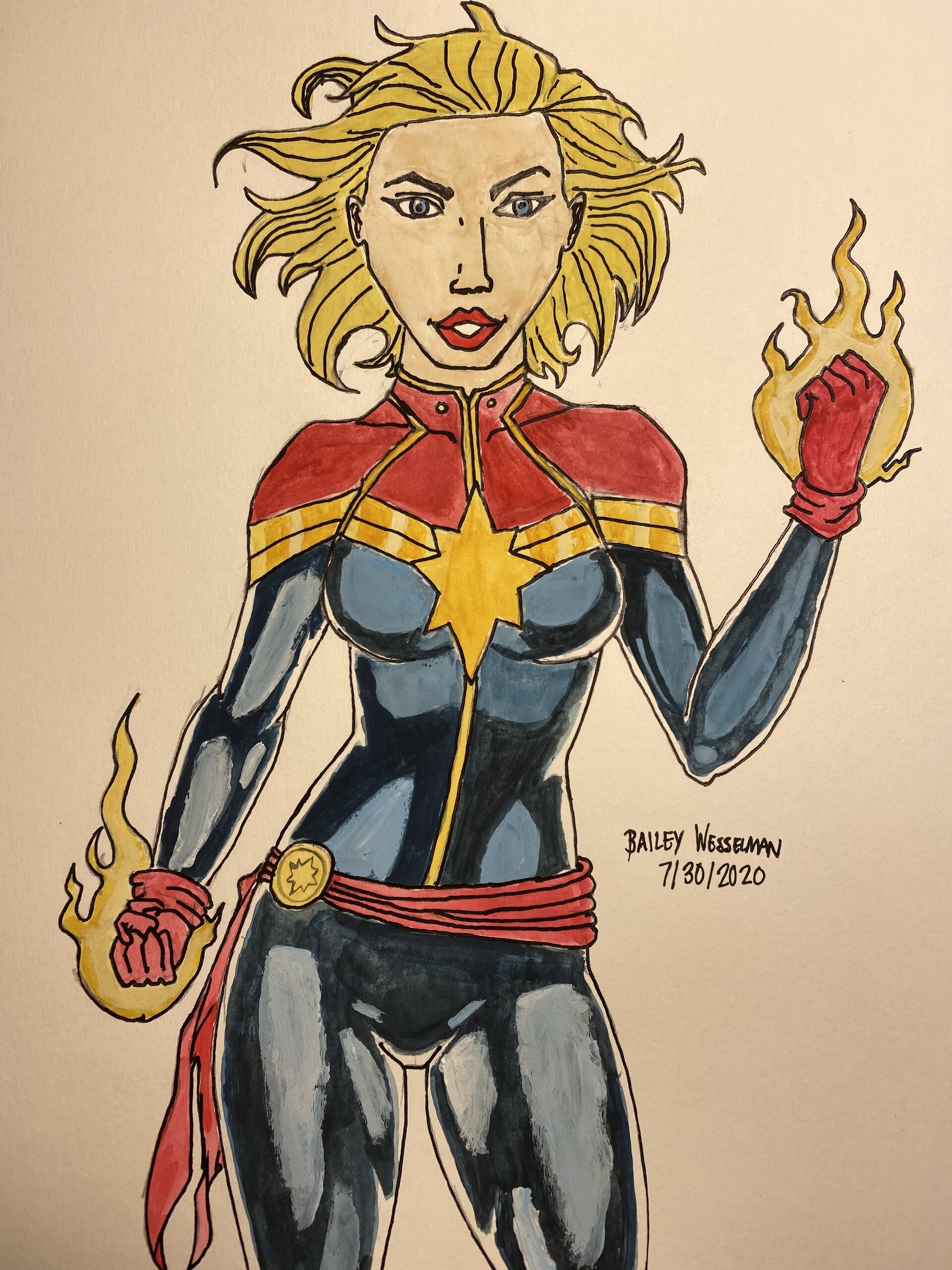 Bailey Wesselman - Captain Marvel