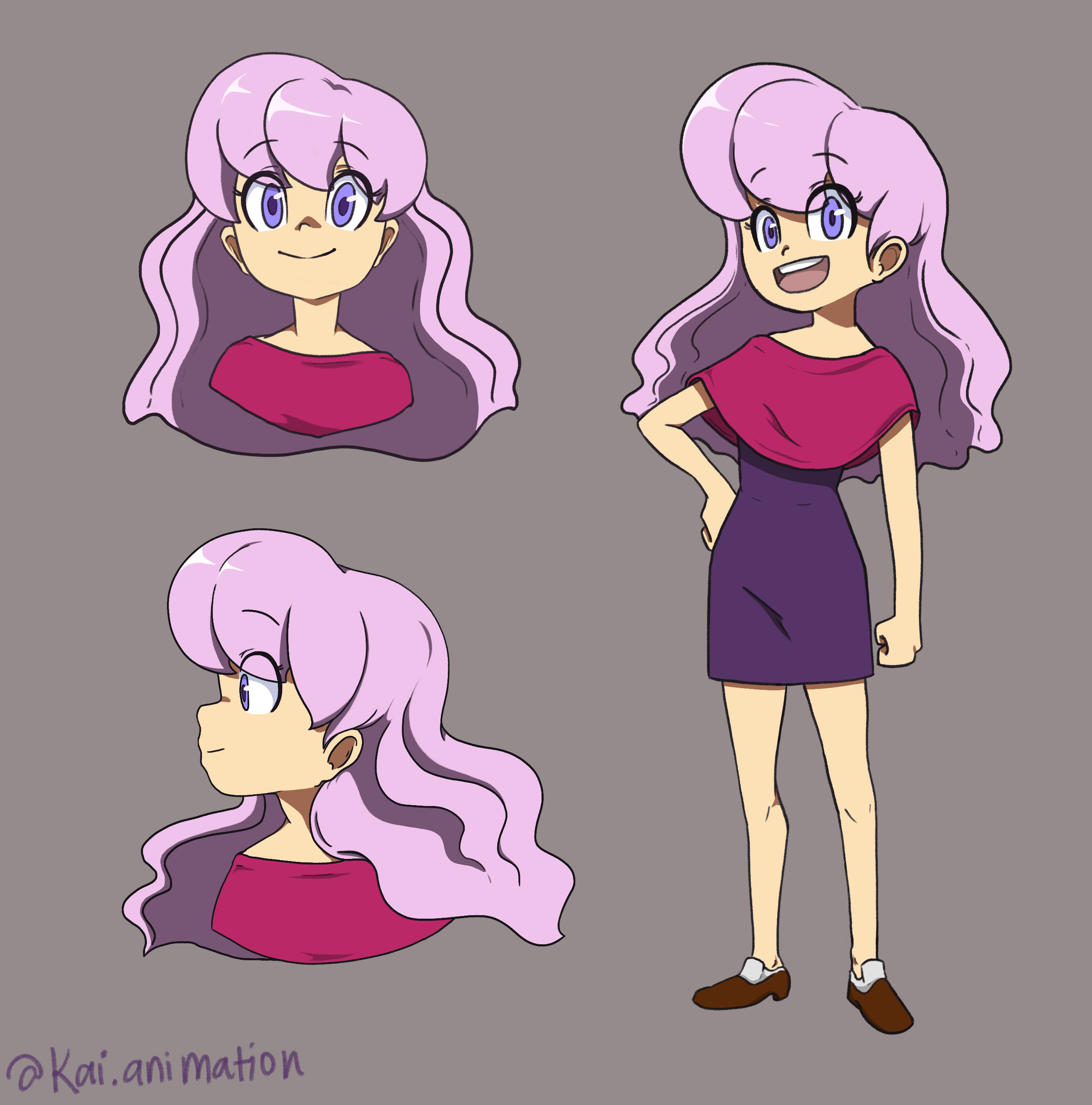 An original character whom I have yet to name; she seems spunky