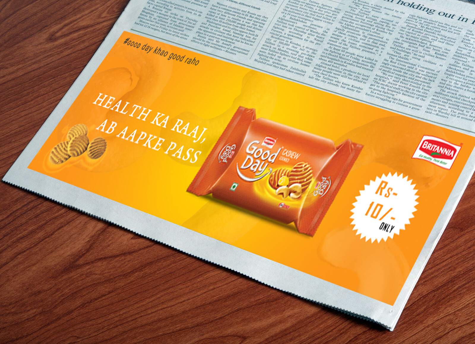 ArtStation - Newspaper Advertisement