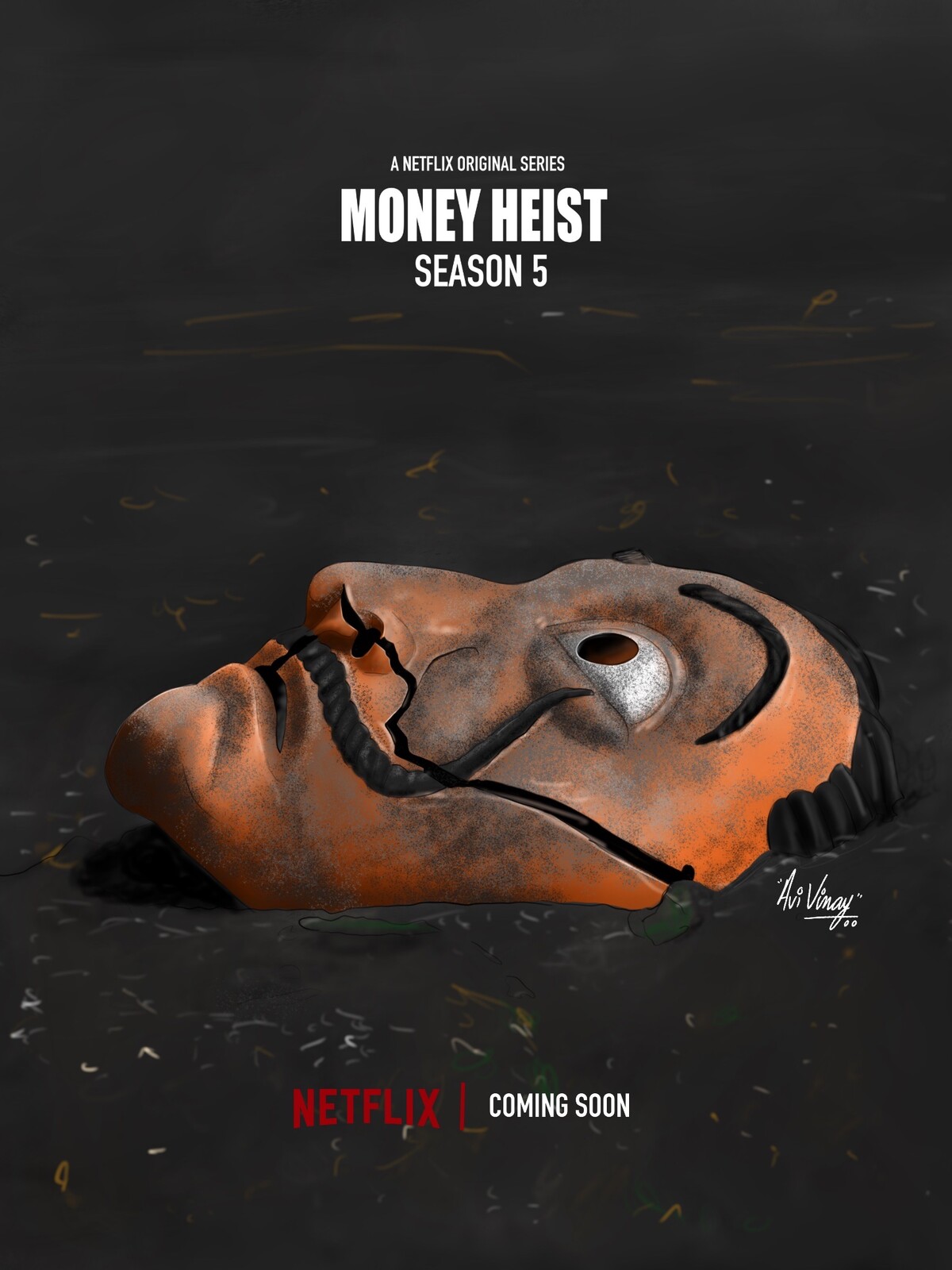 Artstation Money Heist Season 5 Avi Vinay