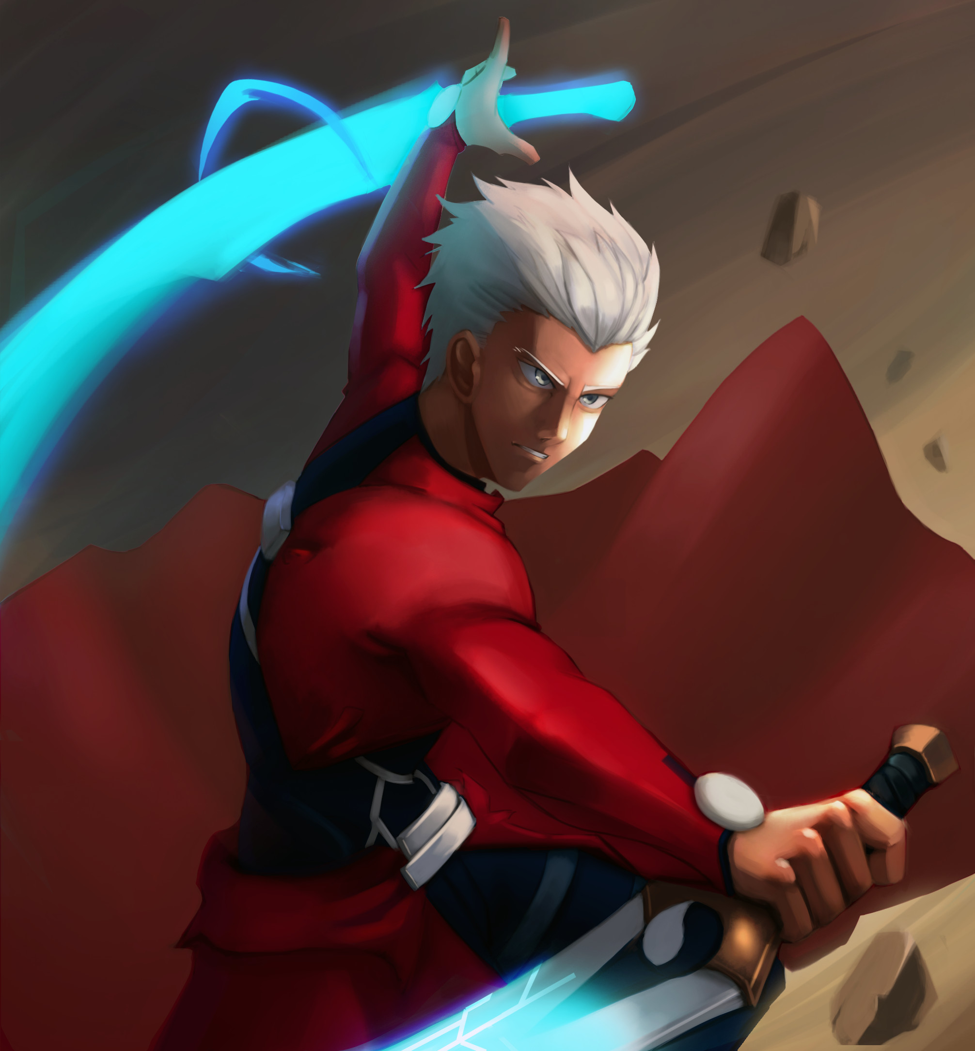 Gmarquesart Archer Emiya Anime guys anime fantasy warrior fate archer shirou emiya character design fate stay night series character art fate anime series. gmarquesart archer emiya