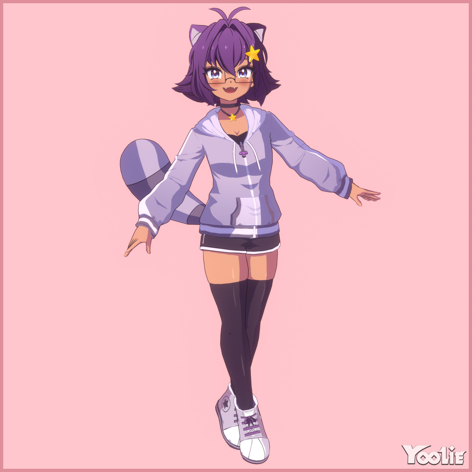 Ulyses Bain - Custom 3D Anime character model: Bex/TeaCaku