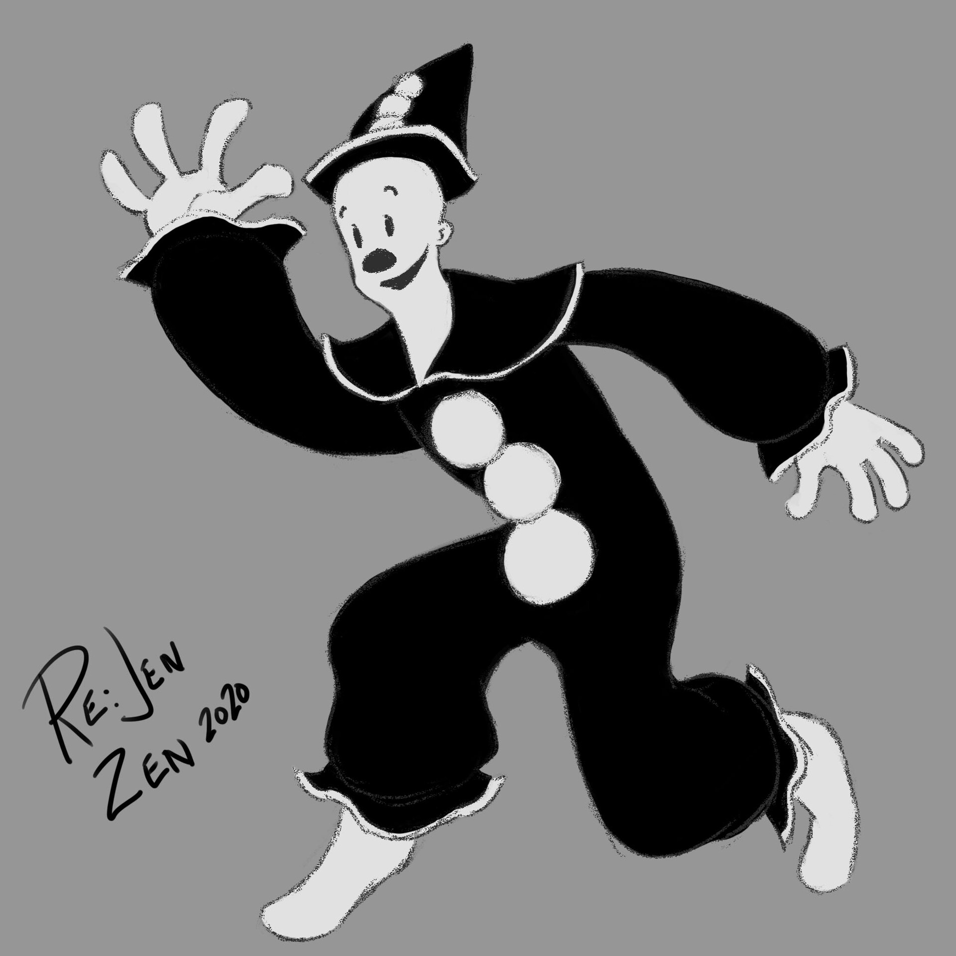 ArtStation - Koko the Clown