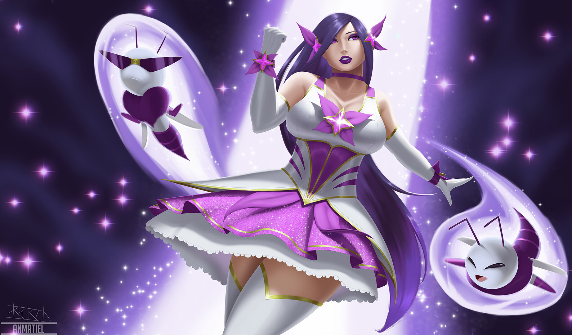ArtStation - Star Guardian Kai'Sa - Fan Project