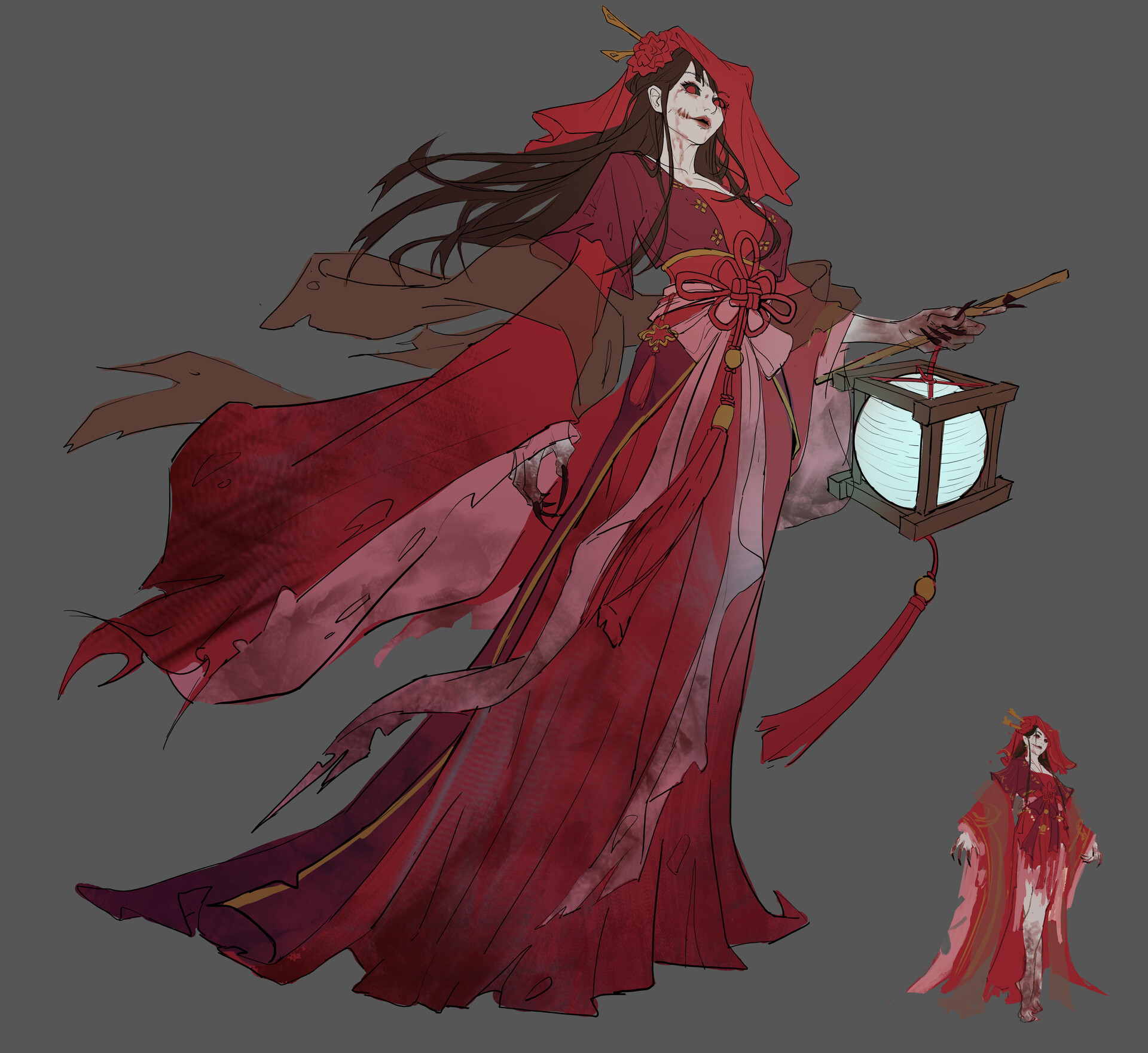 Artstation 鬼新娘