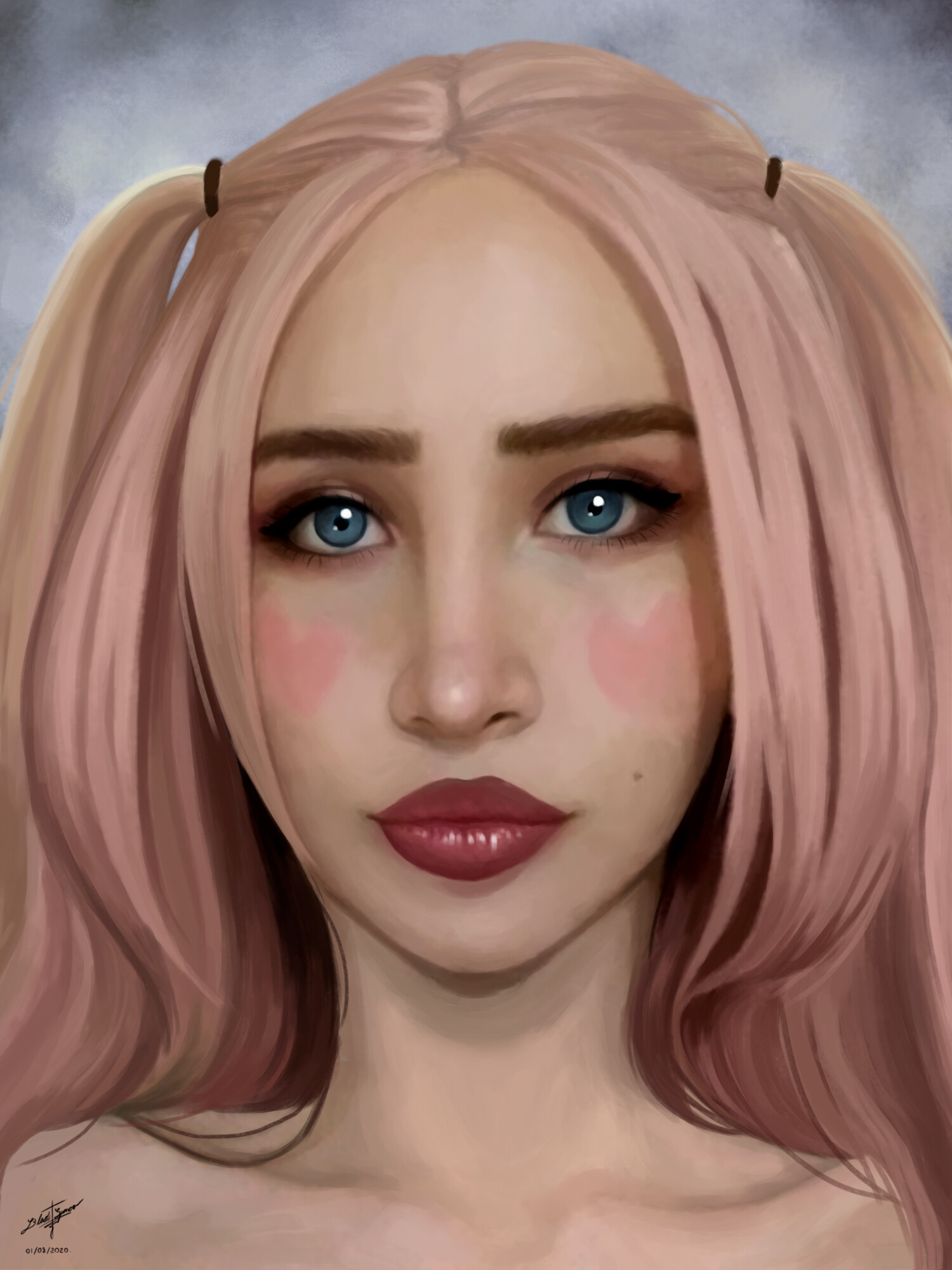 Artstation The Pink Queen Quinn Darko Blade Blackwood