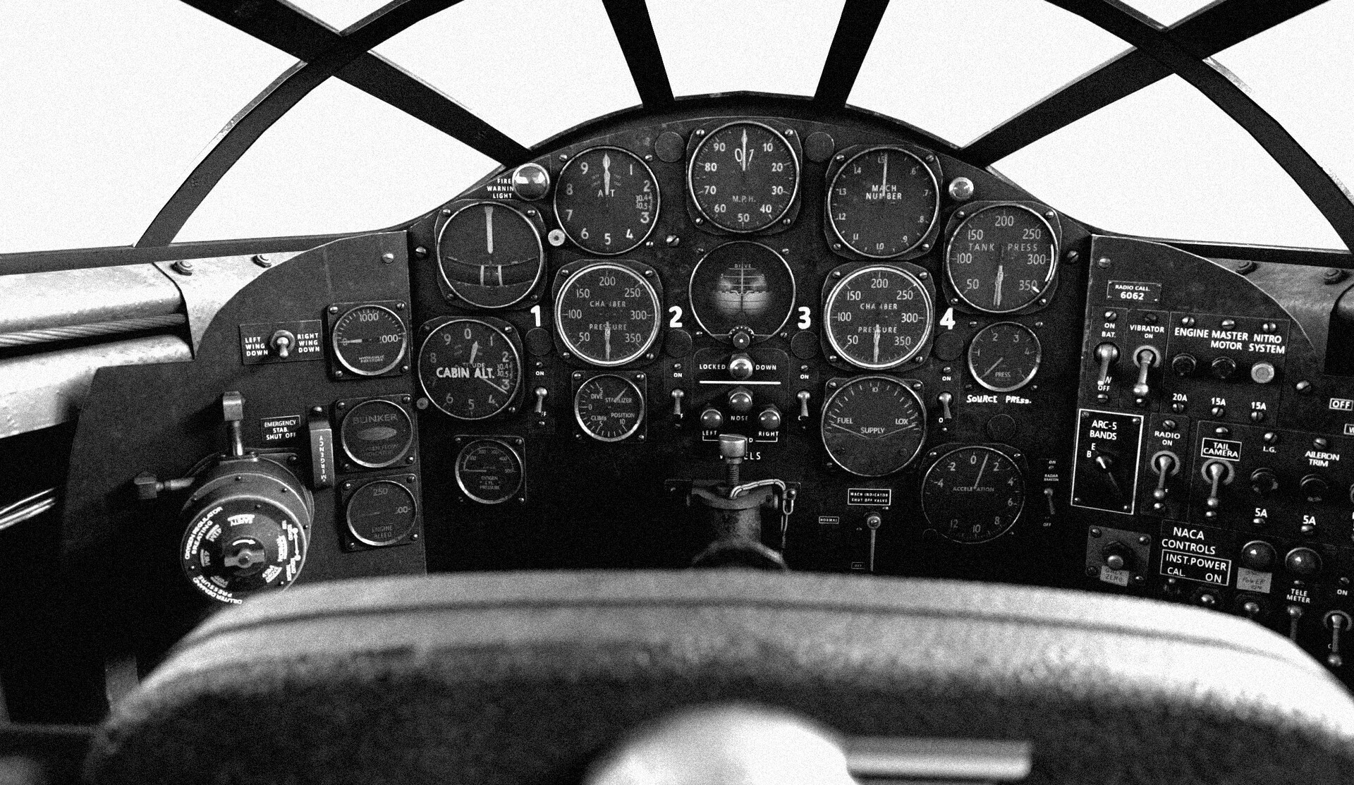 ArtStation Bell x1 cockpit