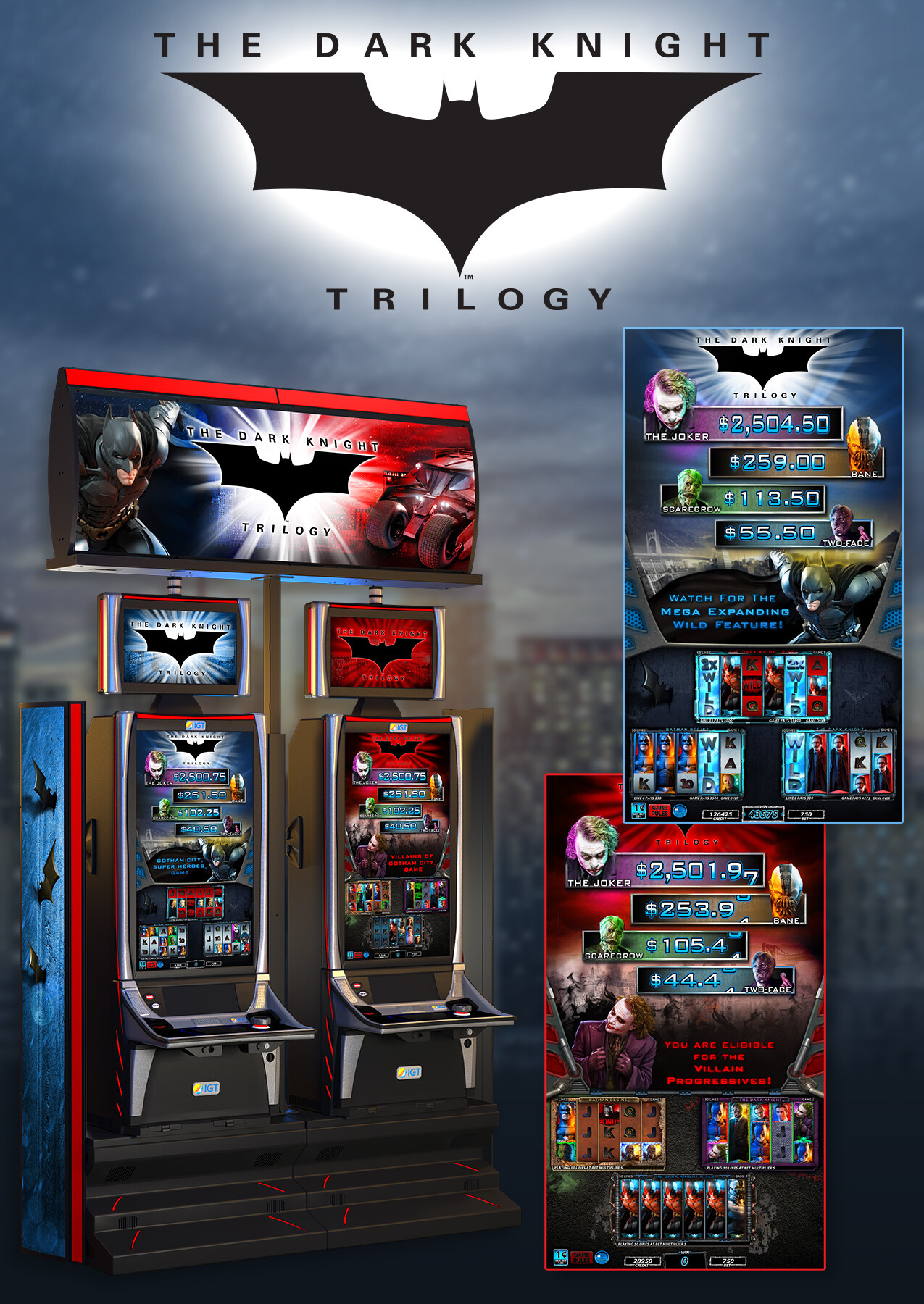 Steve Richardson - The Dark Knight Trilogy - Video Slot