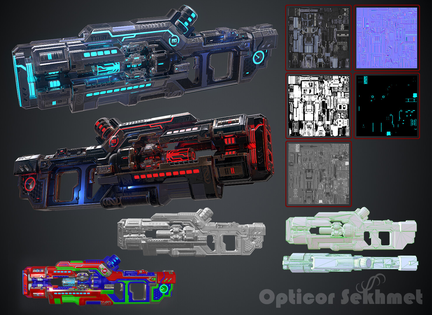 ArtStation - Opticor Sekhmet