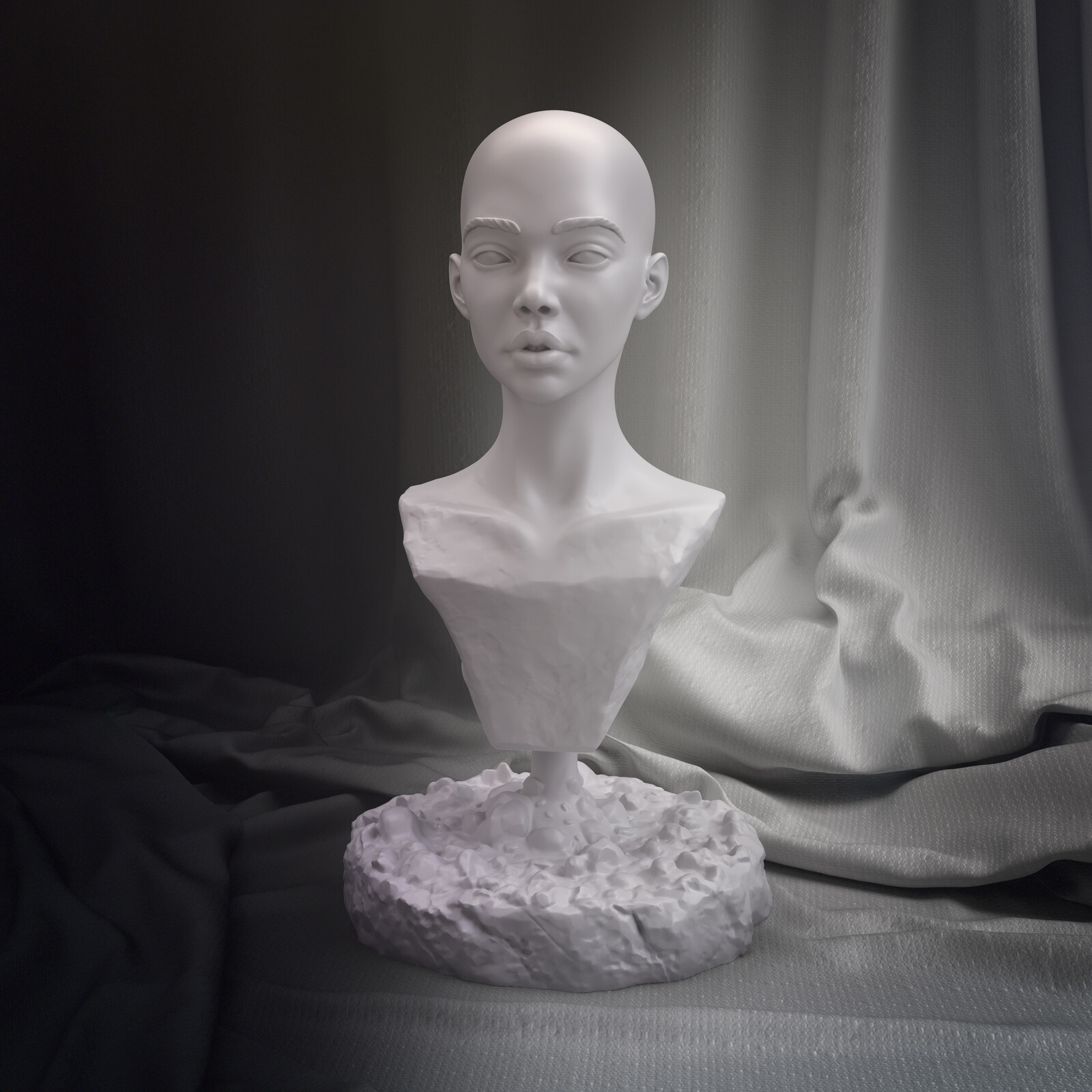 from beauty to clay render