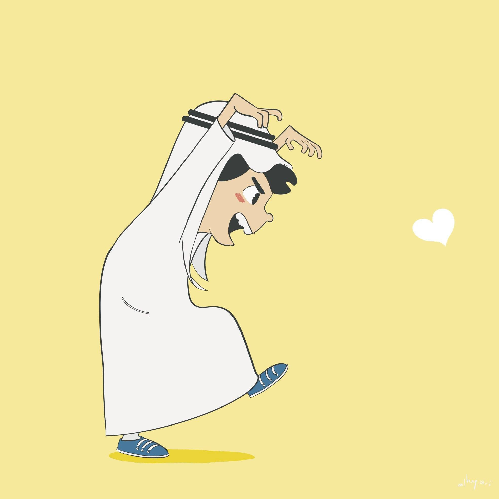 Artstation Arab Cartoon Characters Eid Gift Card Designs Muhammad At Tayieb Al Hyari