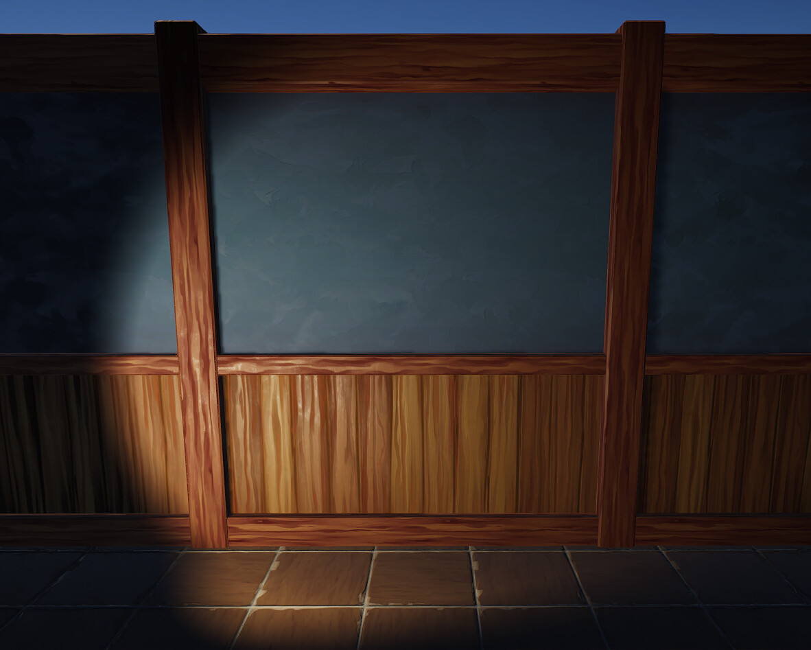 Texture on models in UE4.