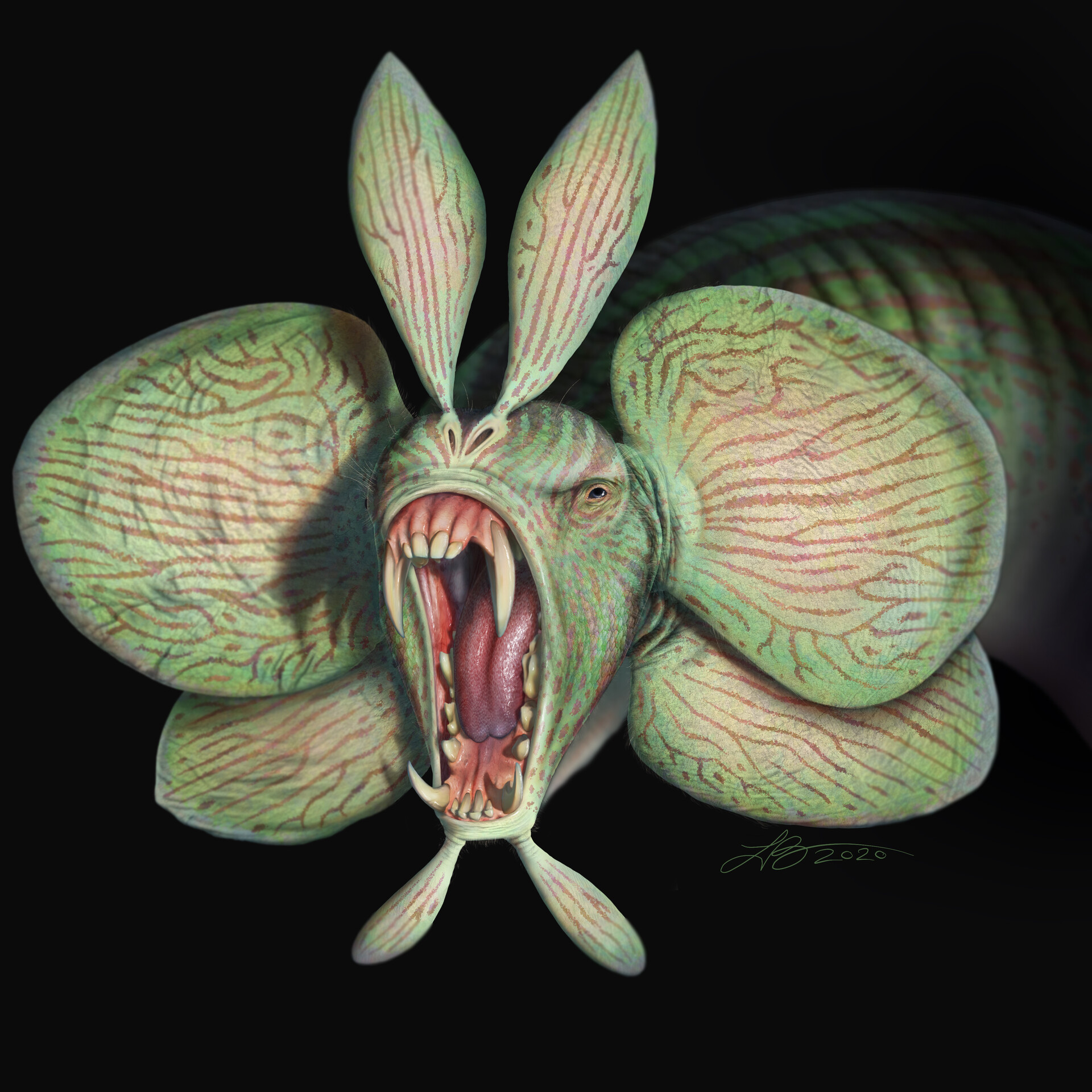 ArtStation - Orchid Creature
