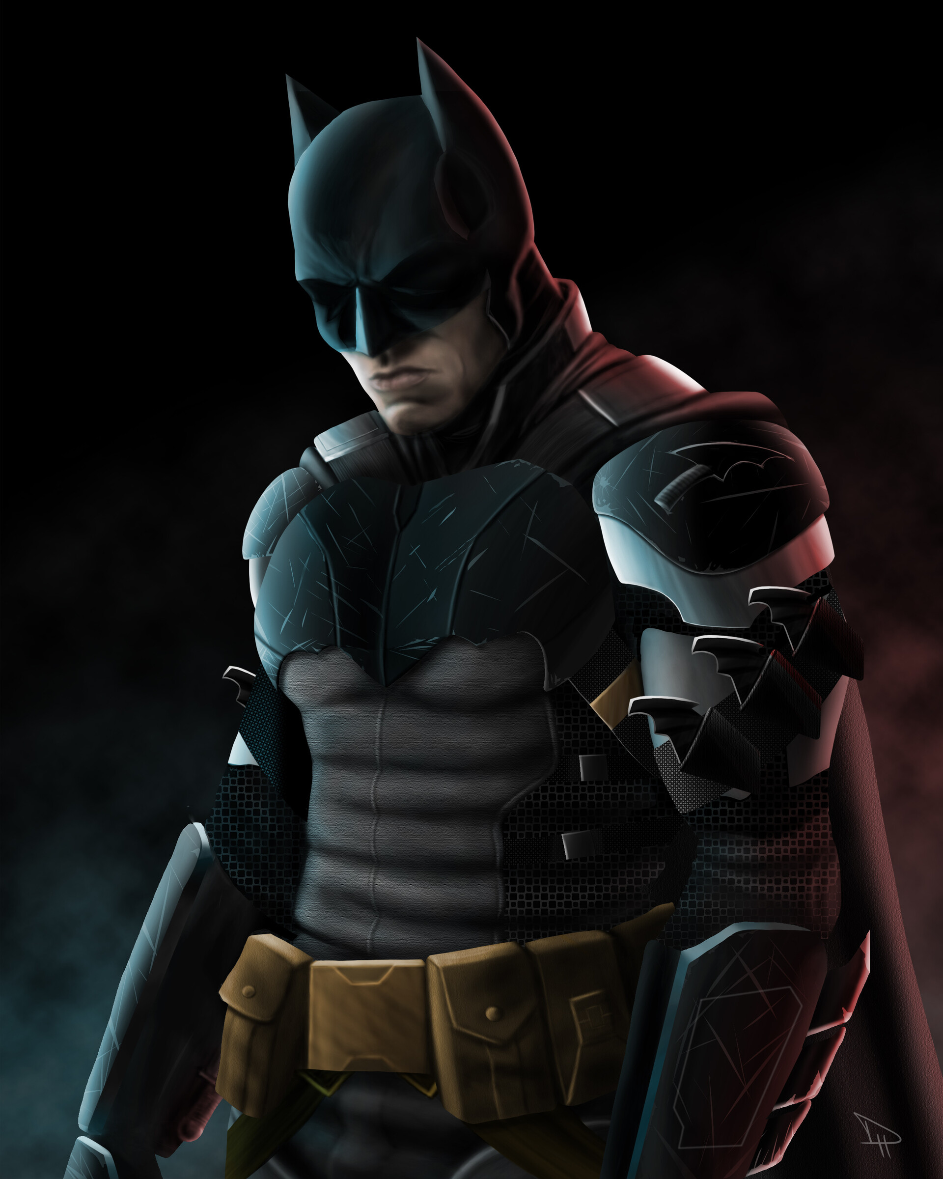 ArtStation - The Batman Custom Suit Concept Design