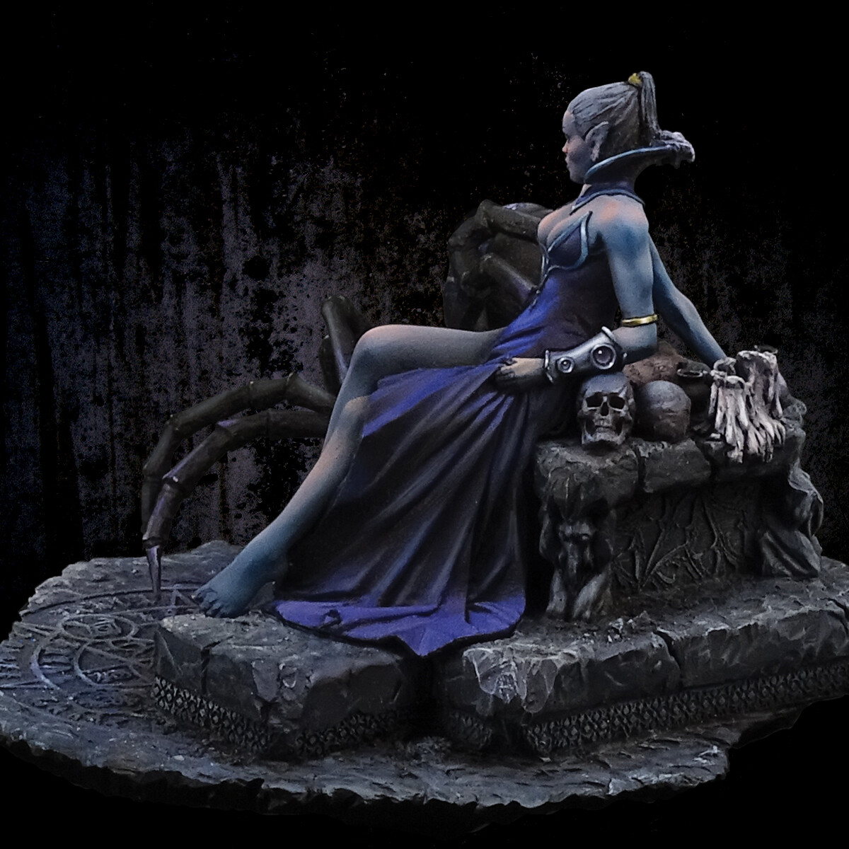 Priestess hello master. Темный эльф. Темные эльфы дроу. Soria dark elf skyrim мод. Captured by dark elves.