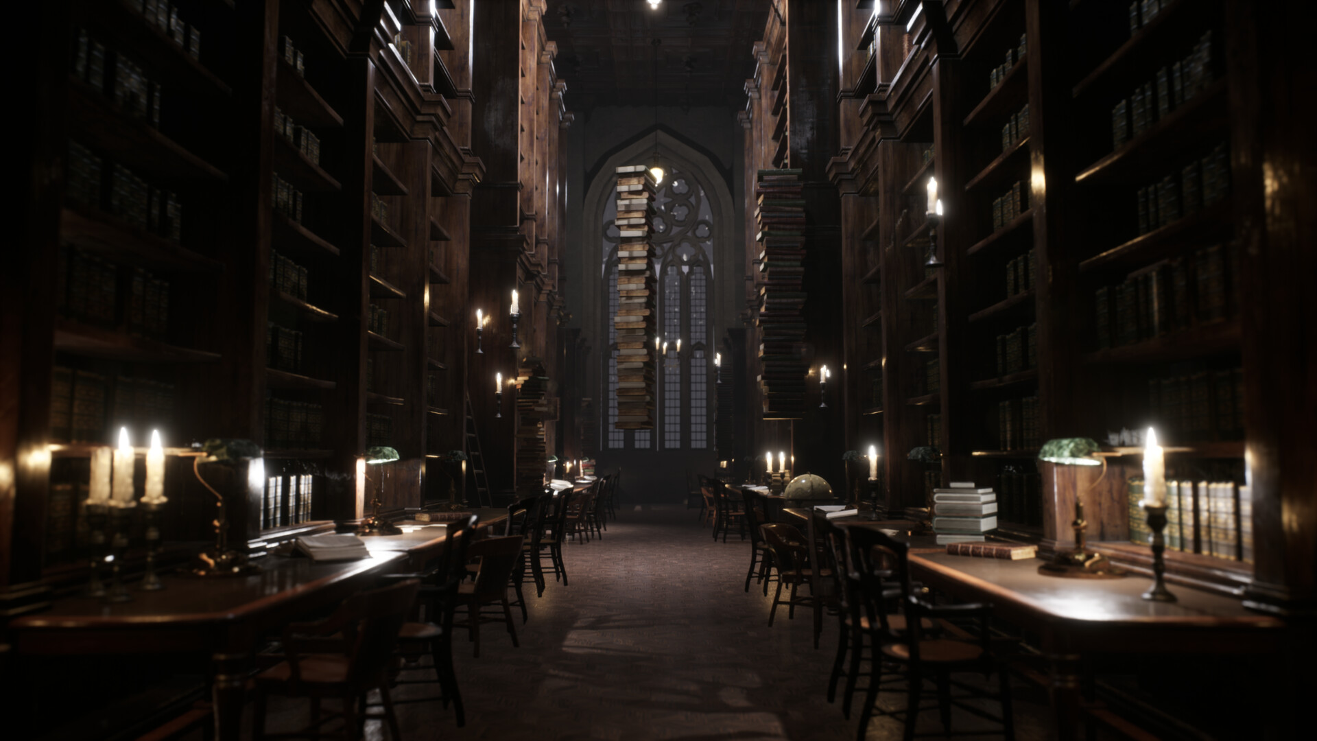 artstation-hogwarts-library-in-unreal-engine-4-25-video-in