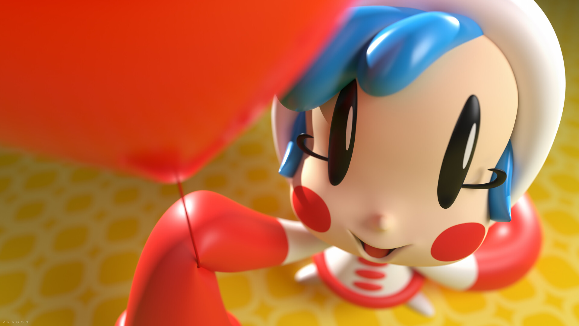 Artstation Oh Super Milk Chan Mauricio Aragon