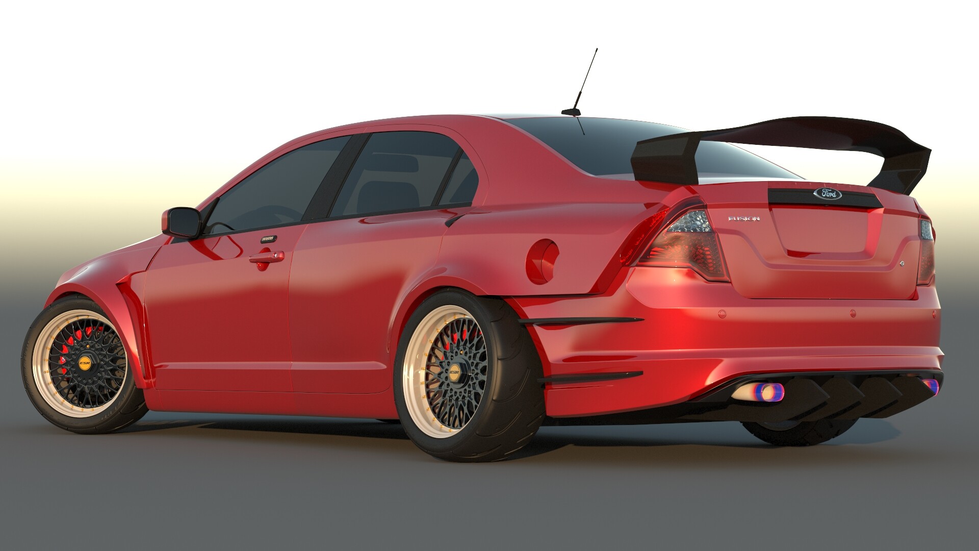 Custom ford fusion shop 2010