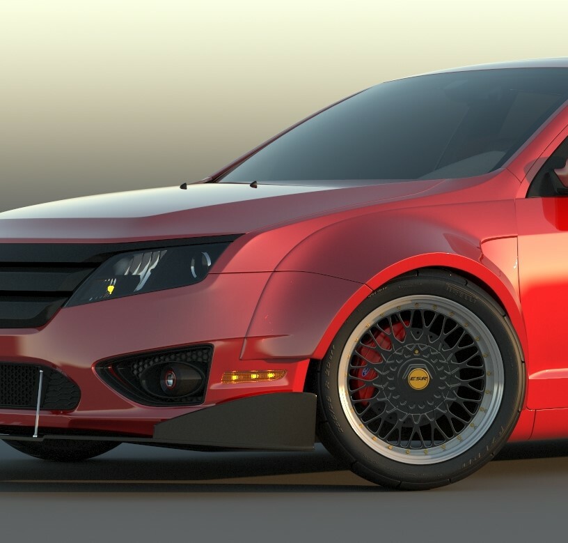 The Render Box FORD Fusion 2010 Customized