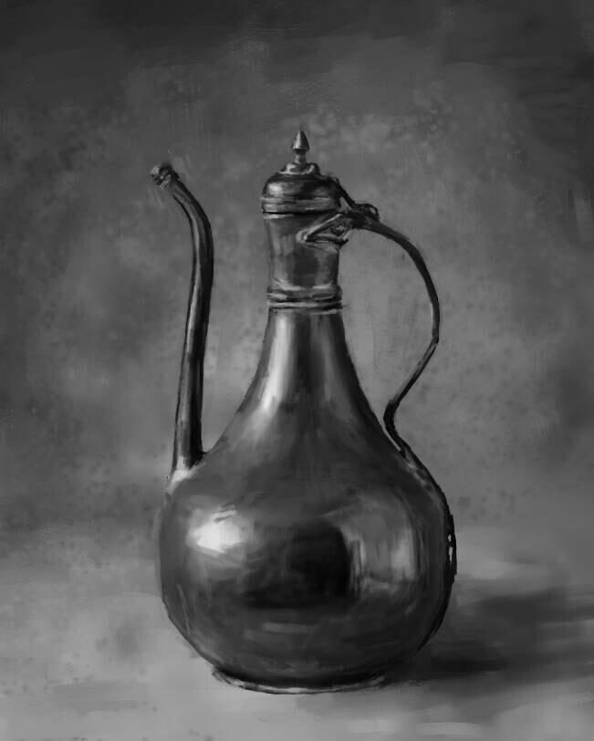 ArtStation - Still Life 1 - Value Study