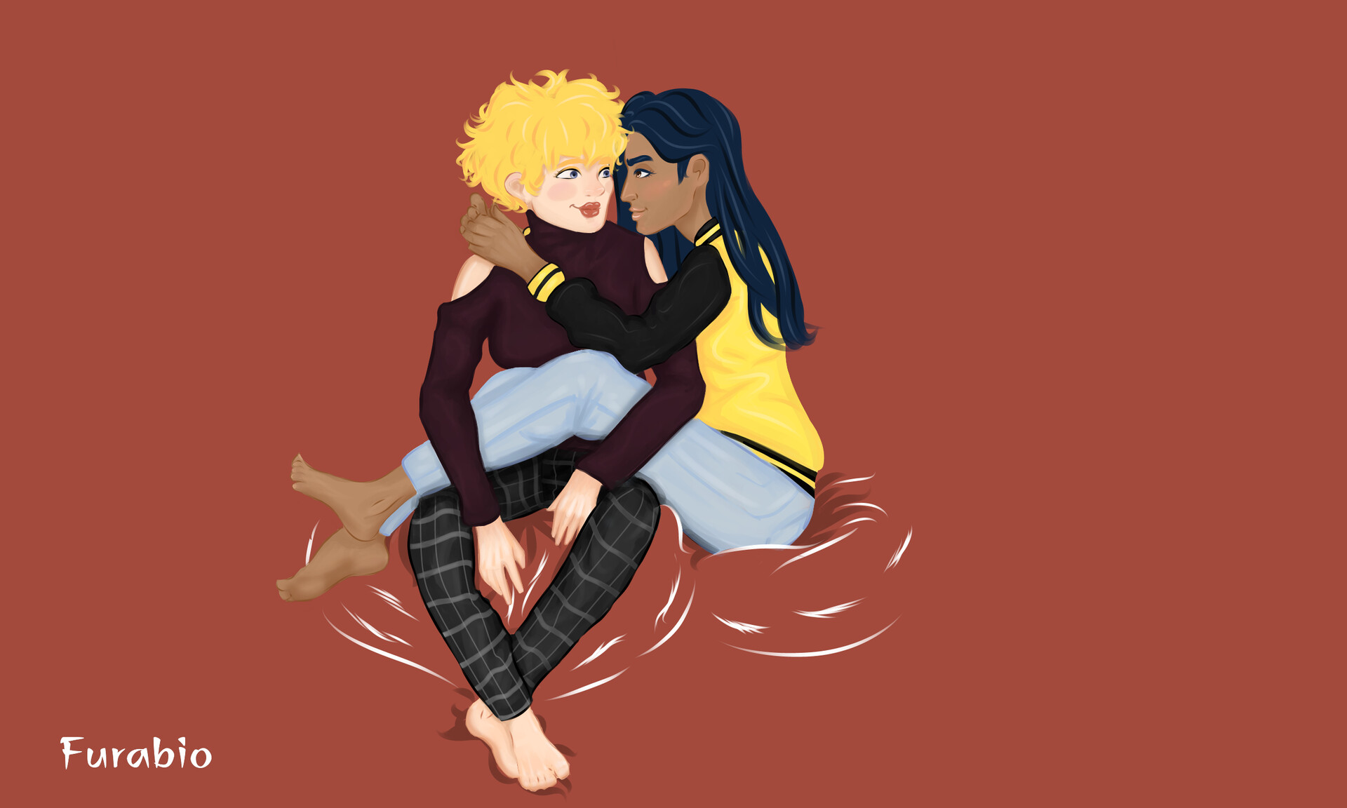 Artstation Cute Couple Furabio S