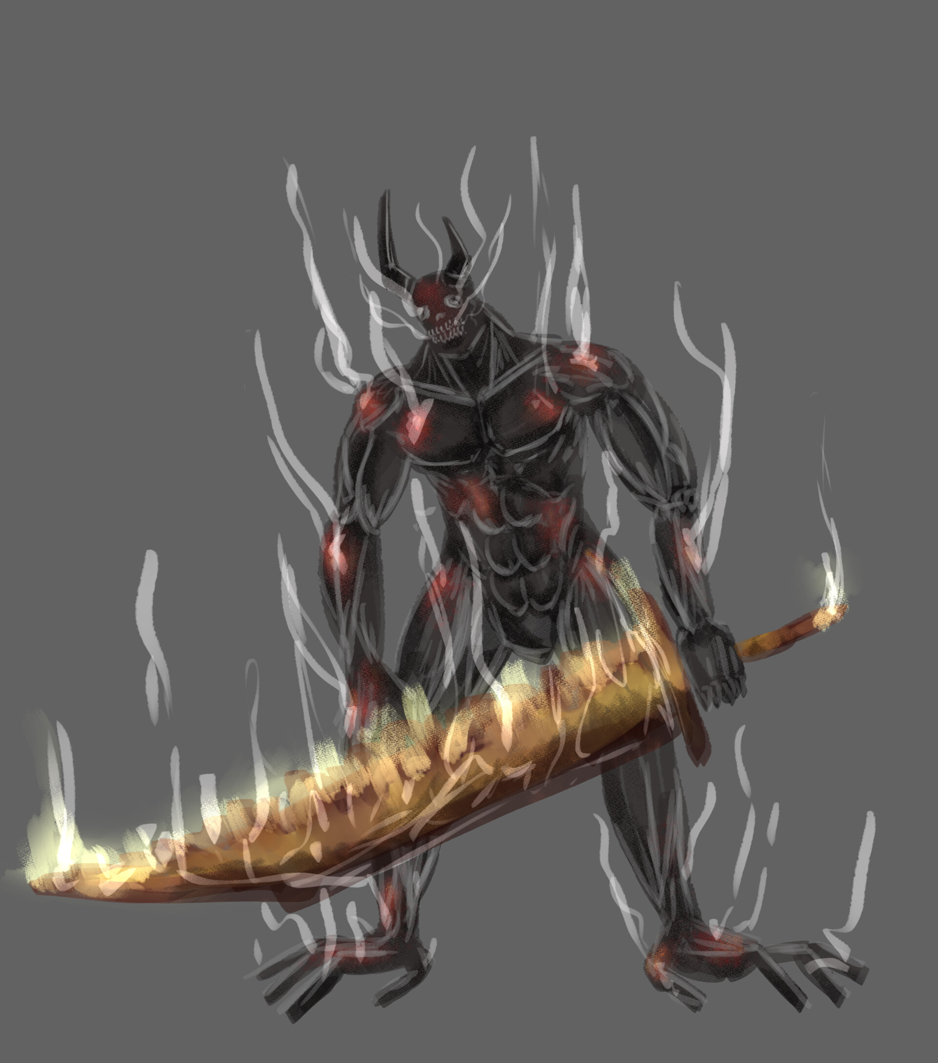 ArtStation Fire boss design