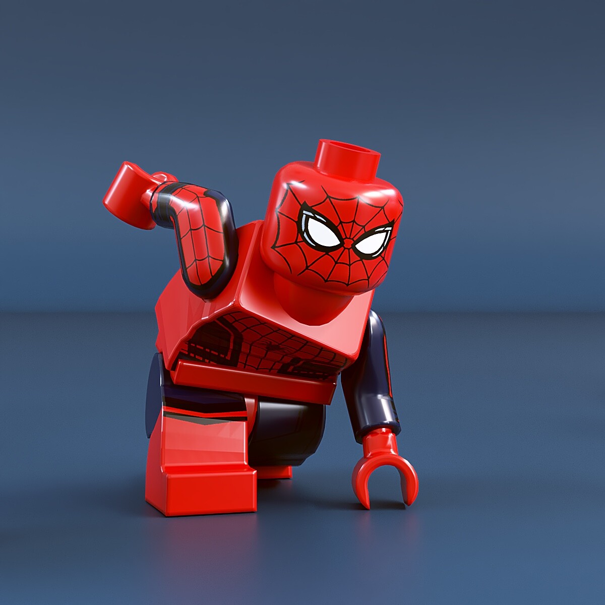 Lego Spiderman - 3D model by Bernmar (@bernmaribuna30) [fd8be27]