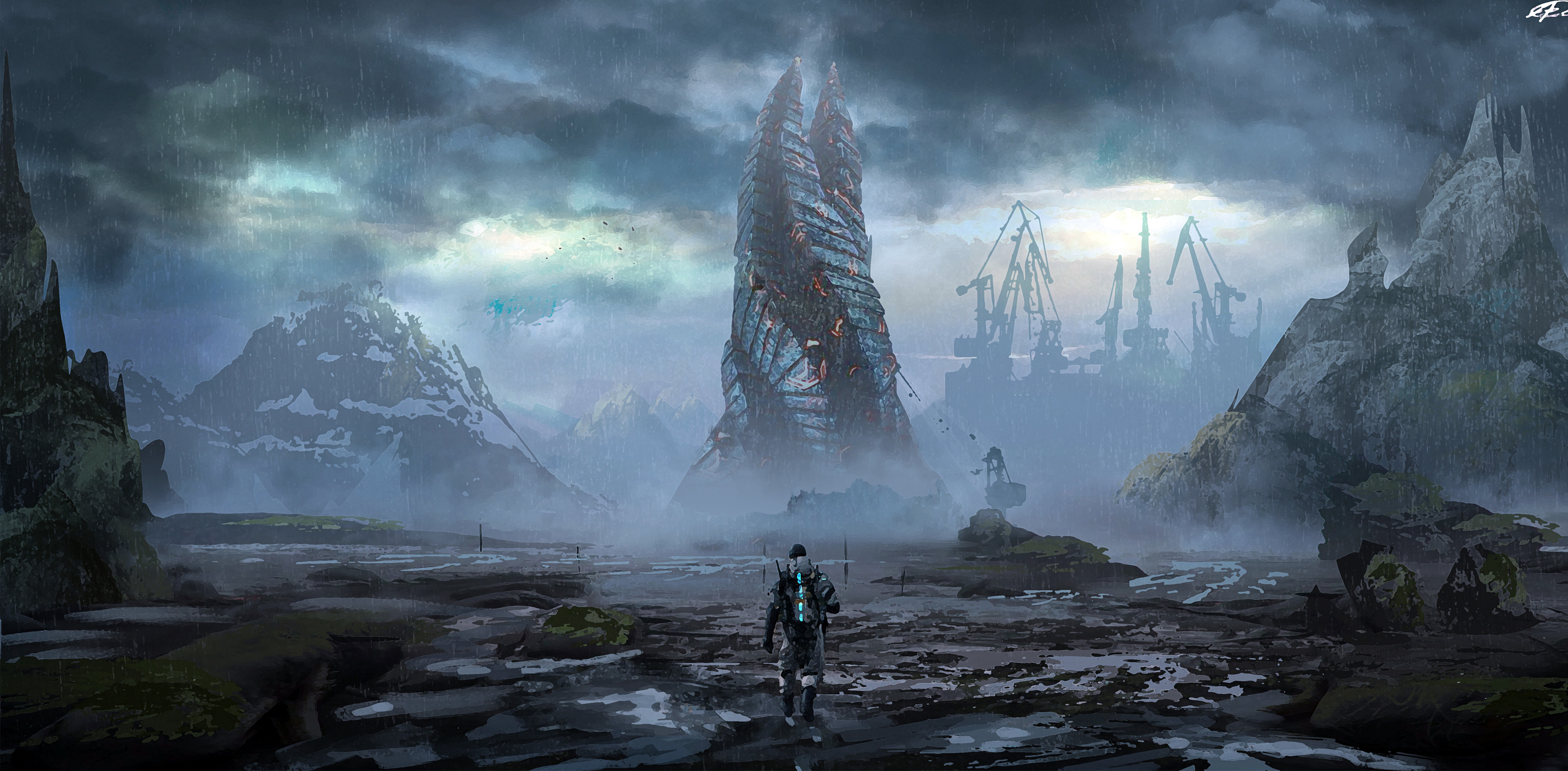Dead Space Story Concept Art 