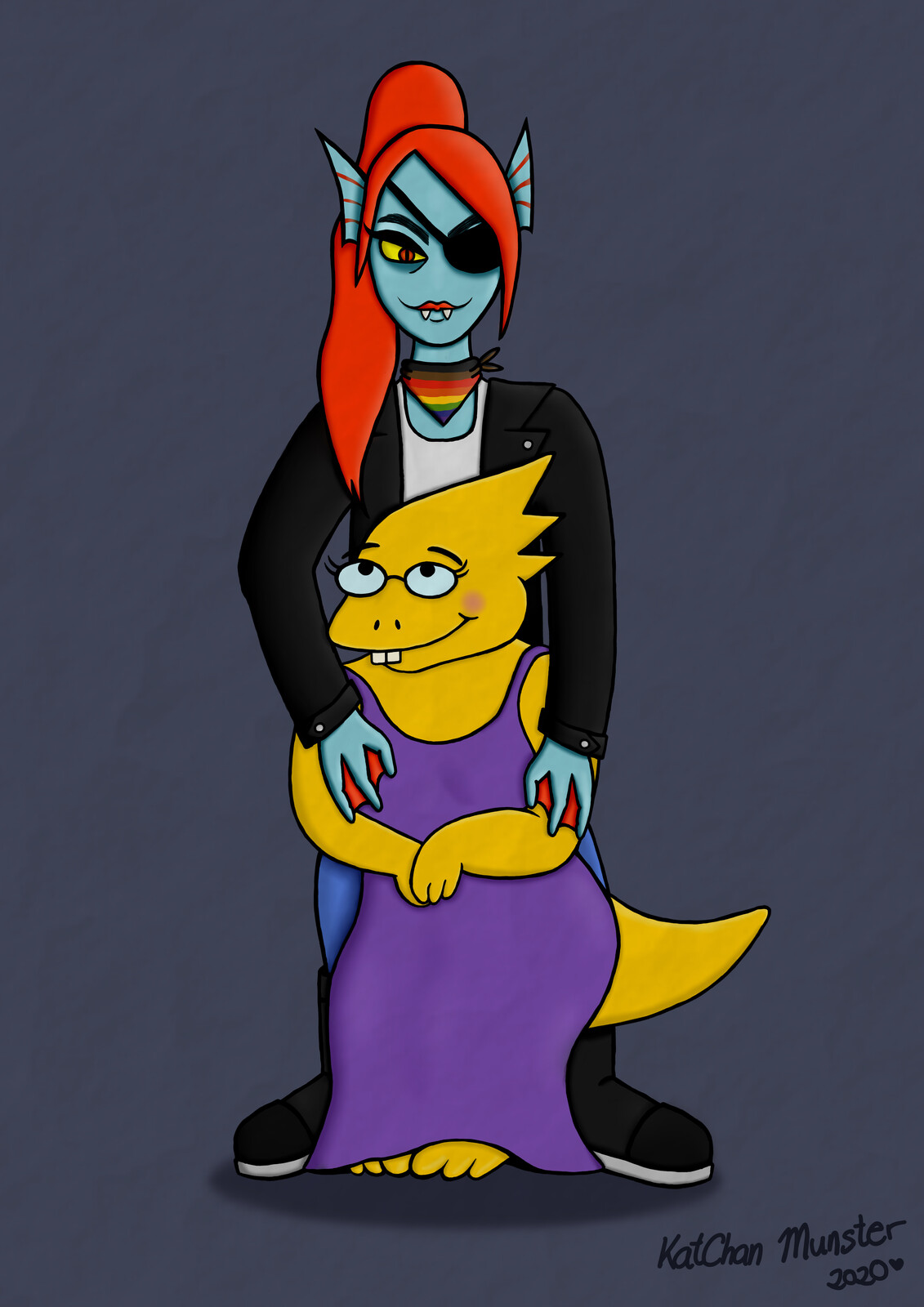 Artstation Undertale Fanart Katchan Munster