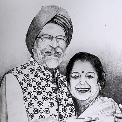 Kamal nishx ageless bliss pencil charcoal sketch by artist kamal nishx www kamalnishx com ageless bliss pencil charcoal sketch by artist kamal nishx