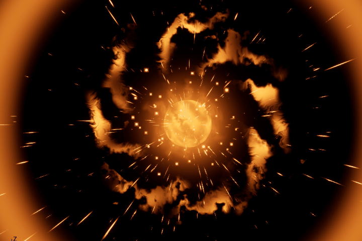 Explosive Rotating Fire Effect Pack