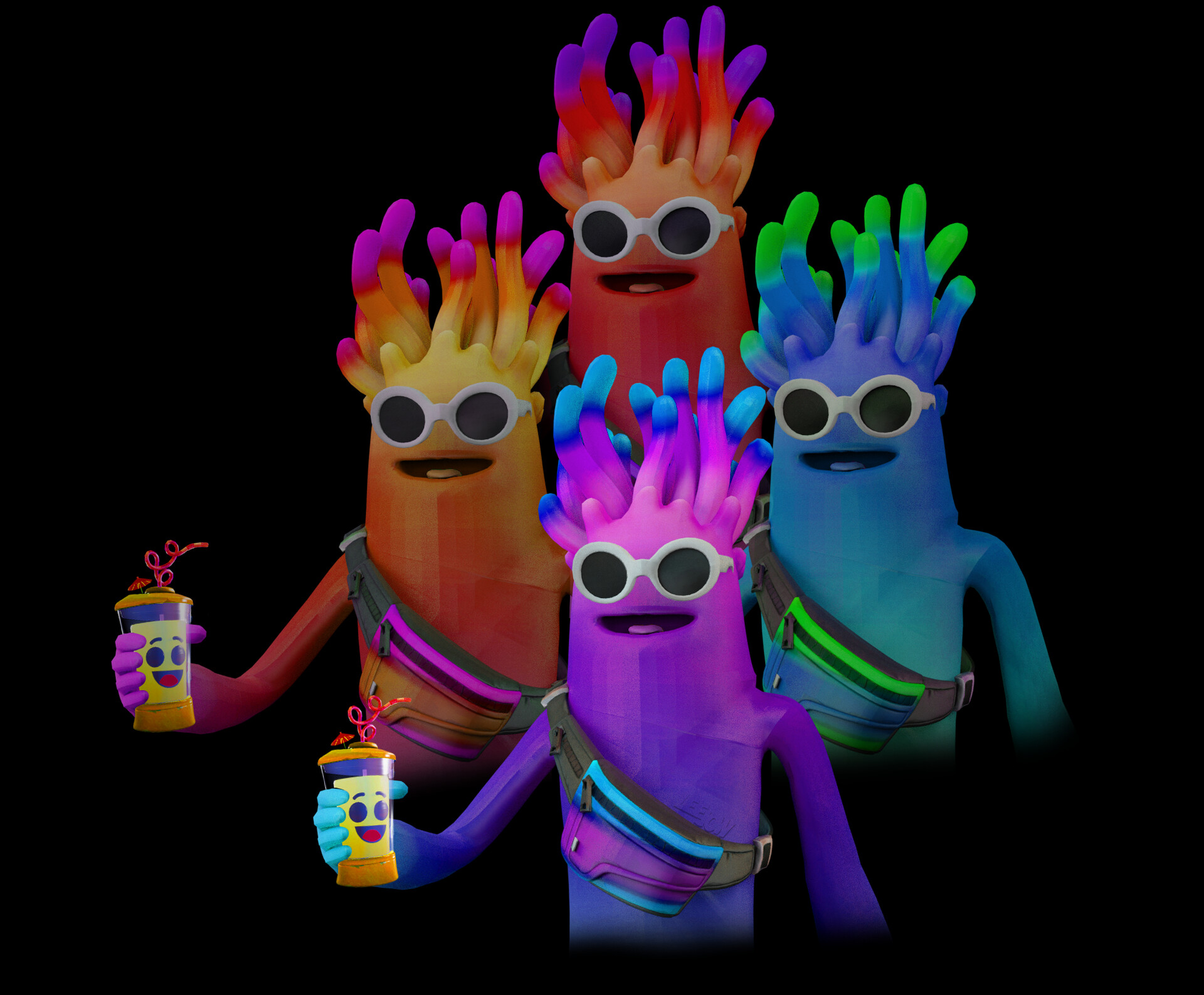 Artstation Fortnite Concept Summer Jellie Leo Leejow