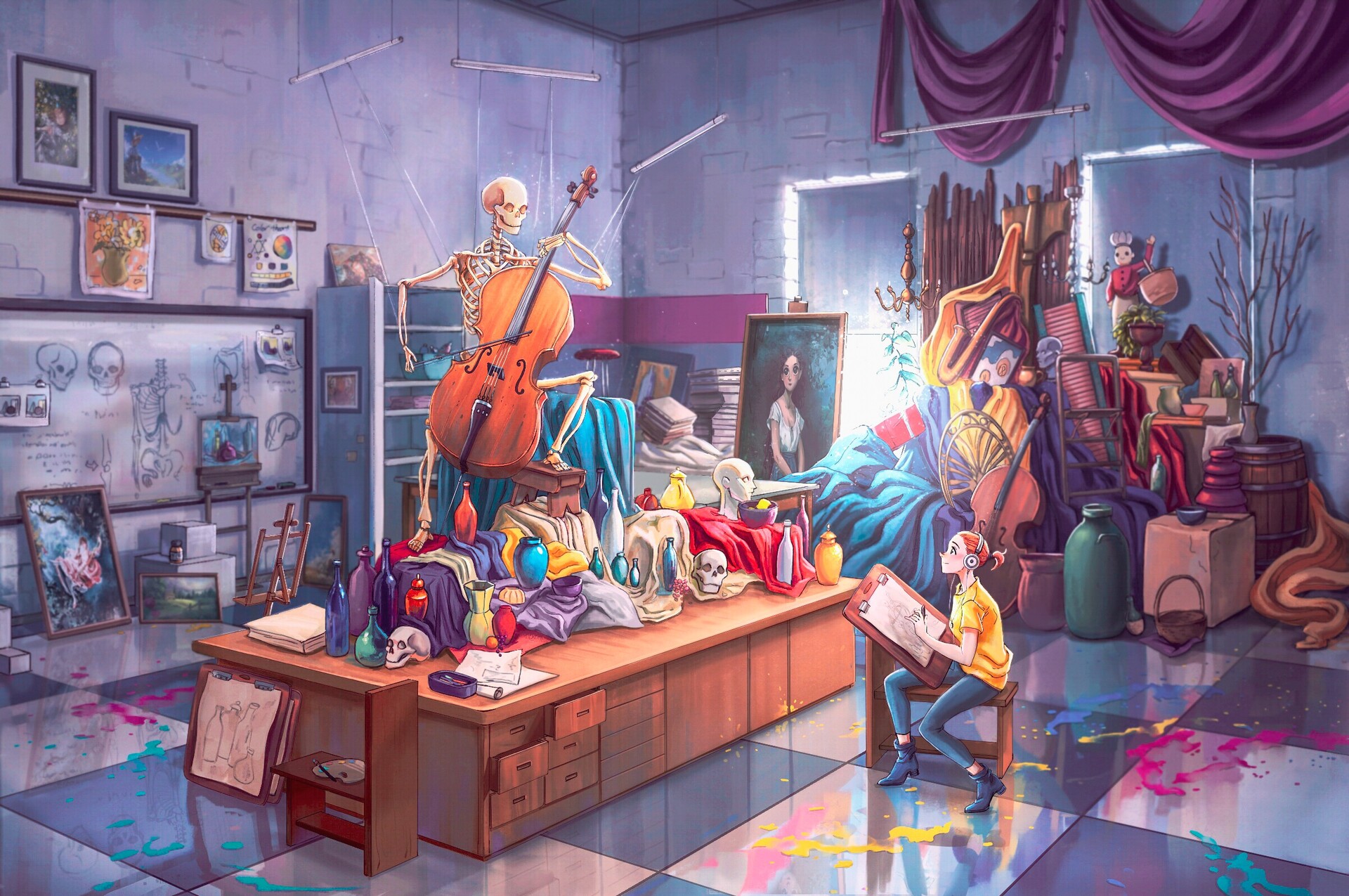 Jennifer Beam Art Room