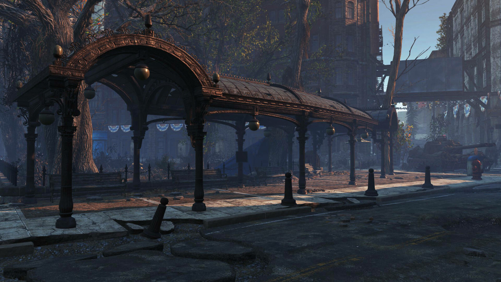 3D Modeling - Pioneer Square Pergola for Fallout Cascadia