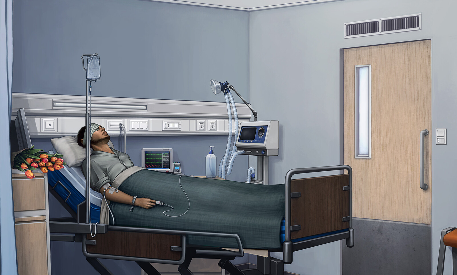 Hospital room