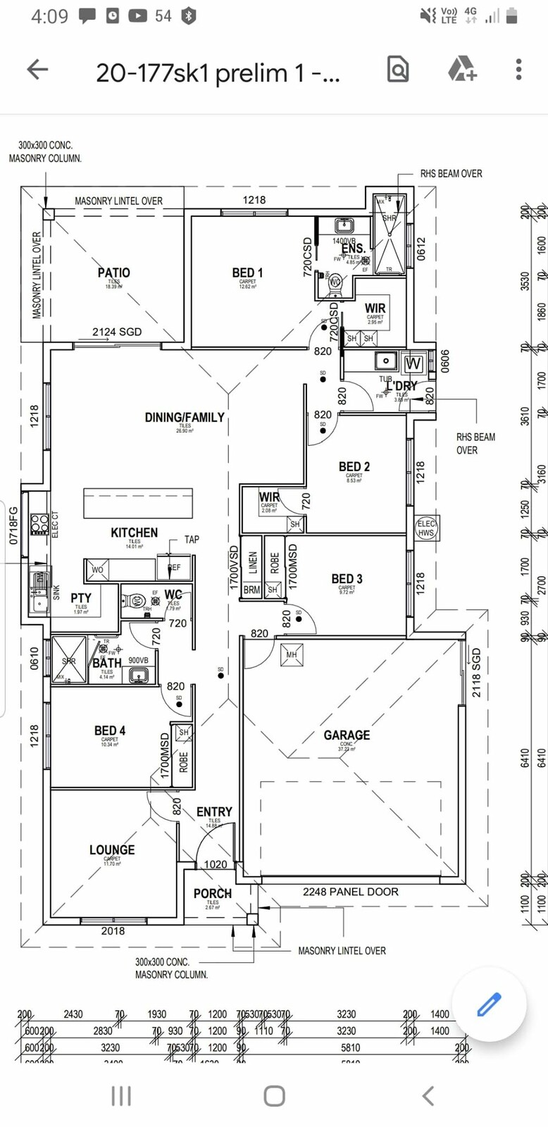 Floor Plan of the house