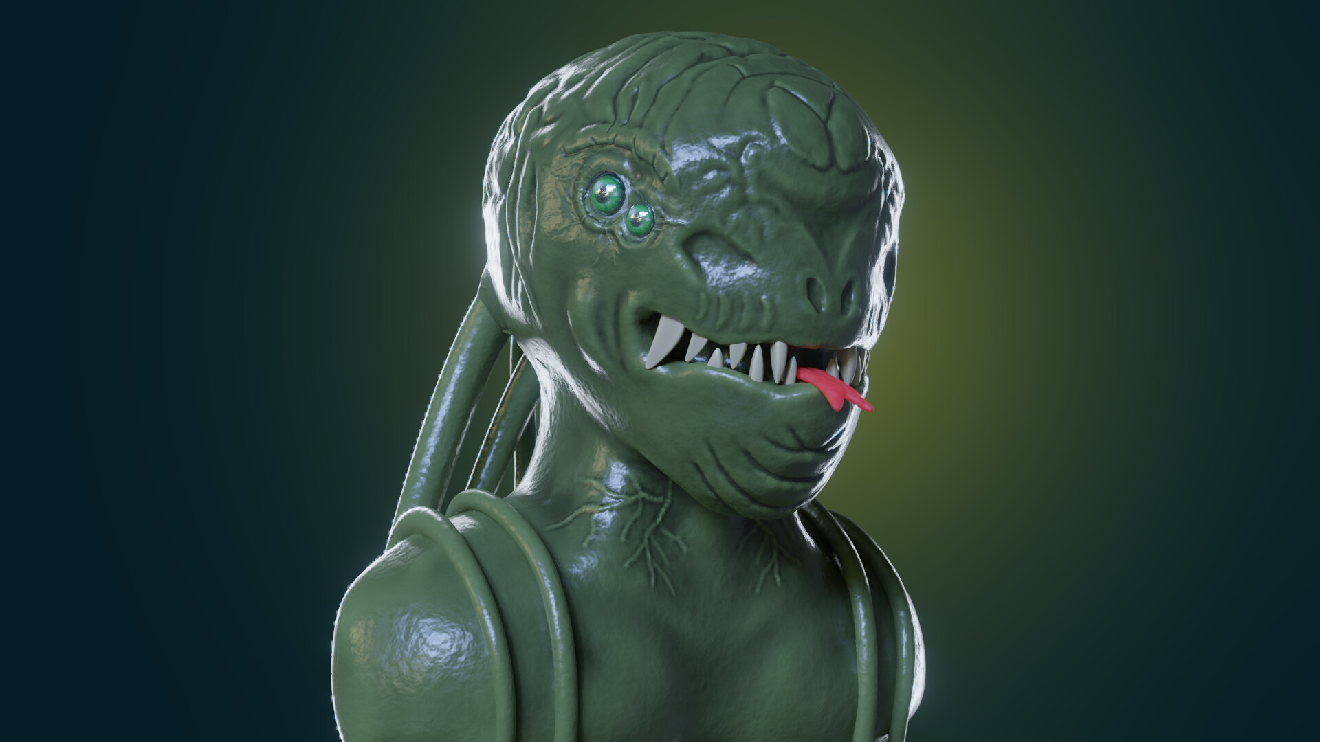 Artstation Alien Character Sculpt Ryan King