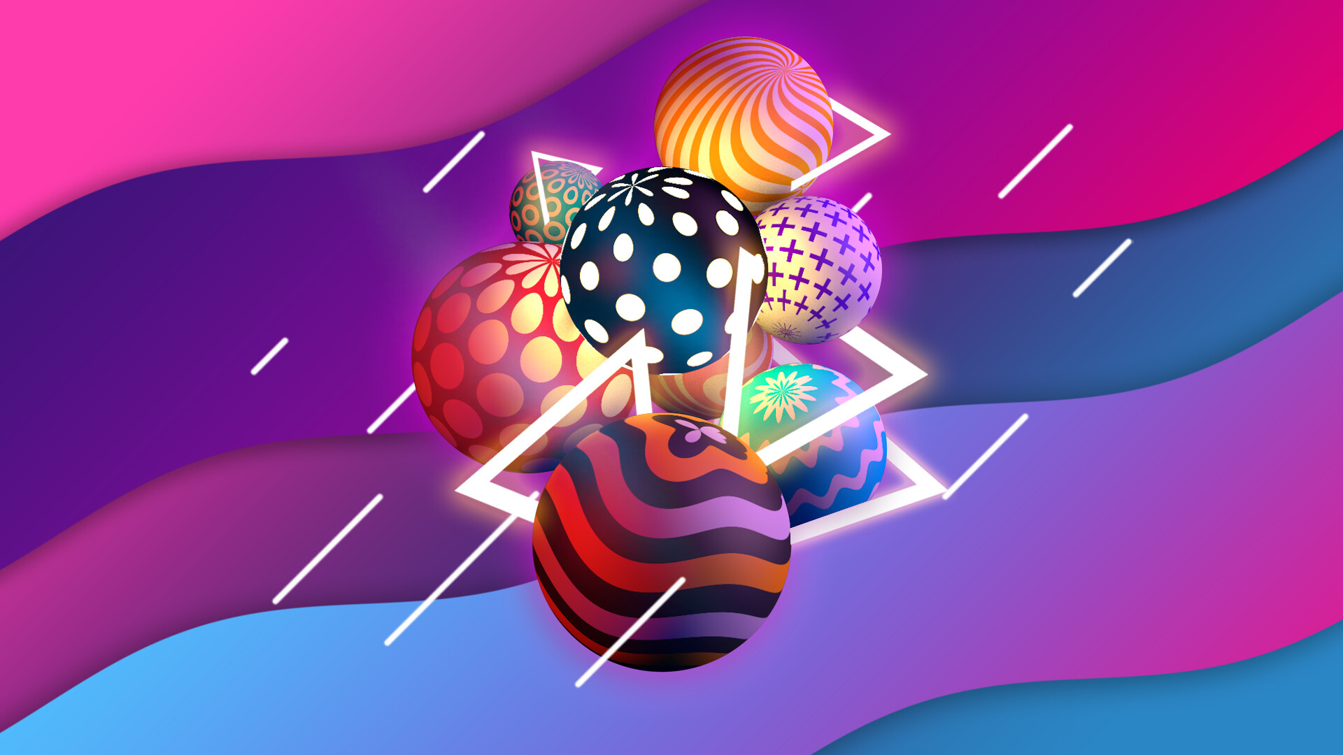 ArtStation - Abstract balls