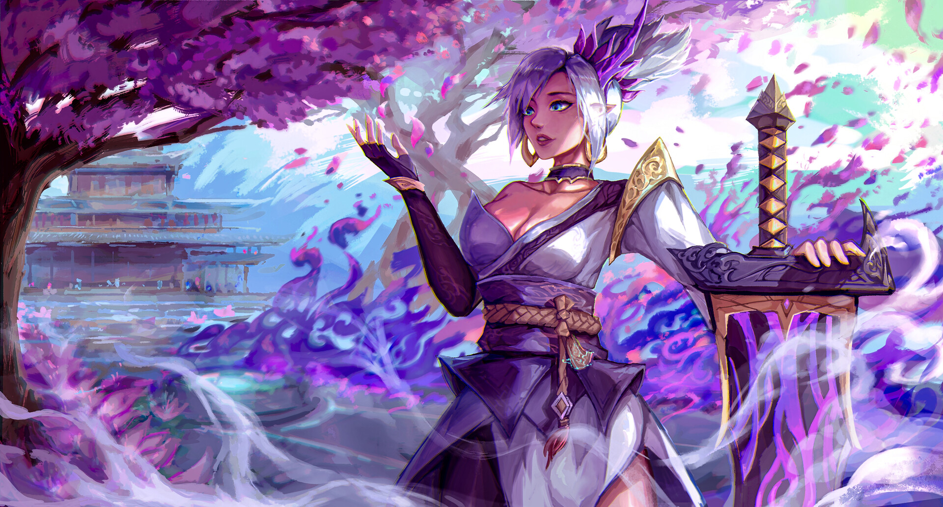 Spirit Blossom Riven Wallpaper - Картинки рисунки
