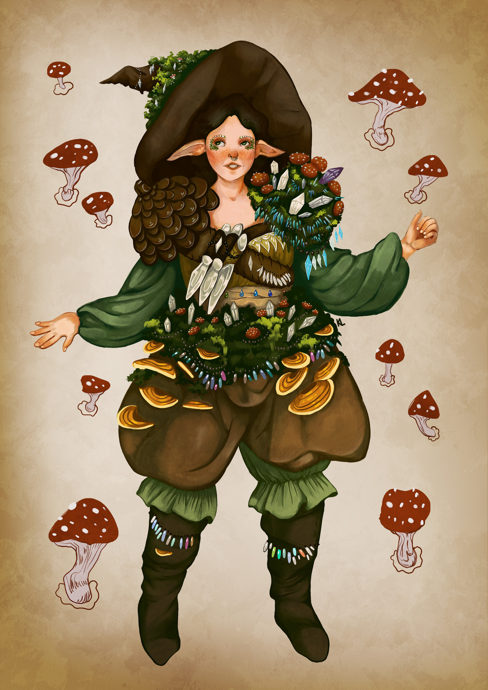 This character. Открытка от персонажа. Октябрь арт. Арты персонажей от михойо. October Art.