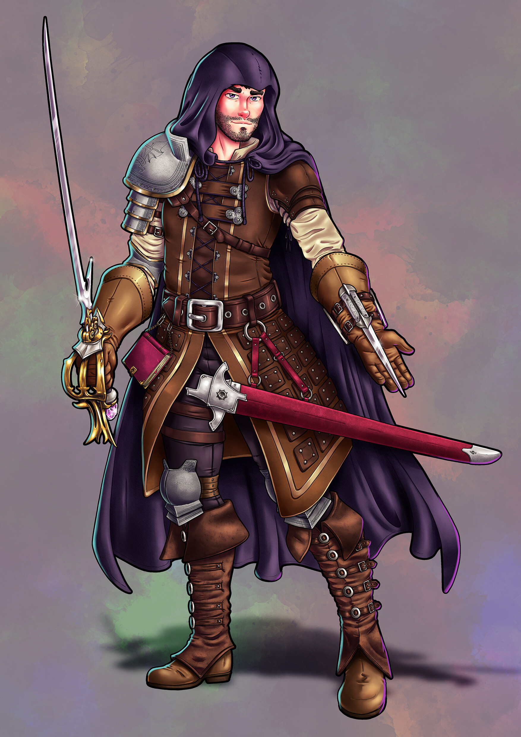 Artstation Human Warlock Ingram Simon Cole