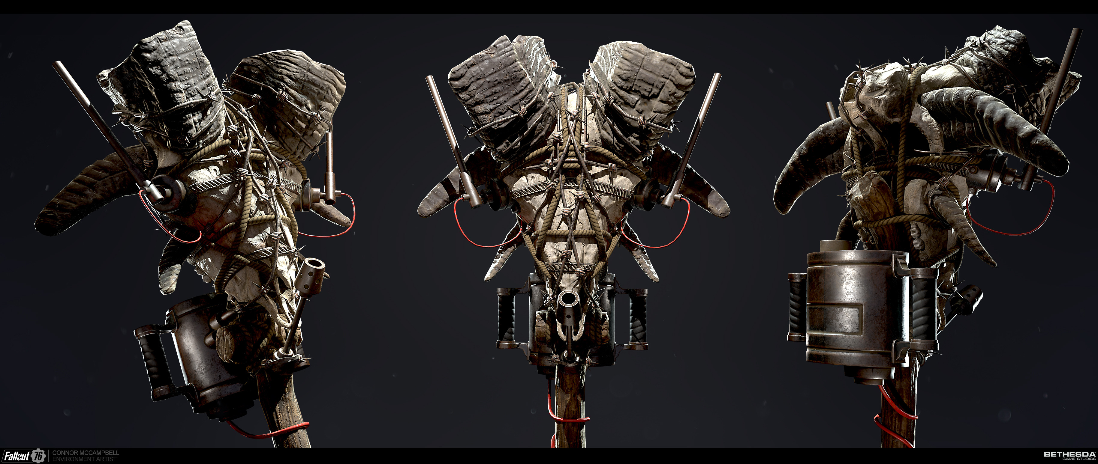 Artstation Fallout 76 Sheepsquatch Weapons Connor Mccampbell I have played the free range event dozens of times and not once has the plan or any mods for this weapon, dropped.