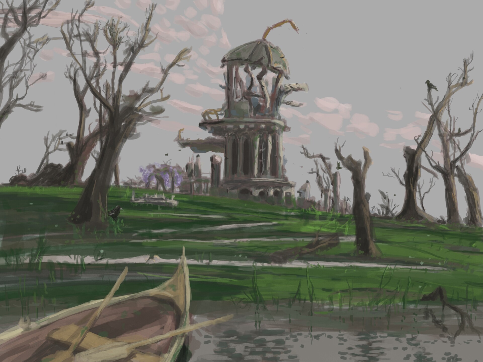 Ruined Garden Paintings