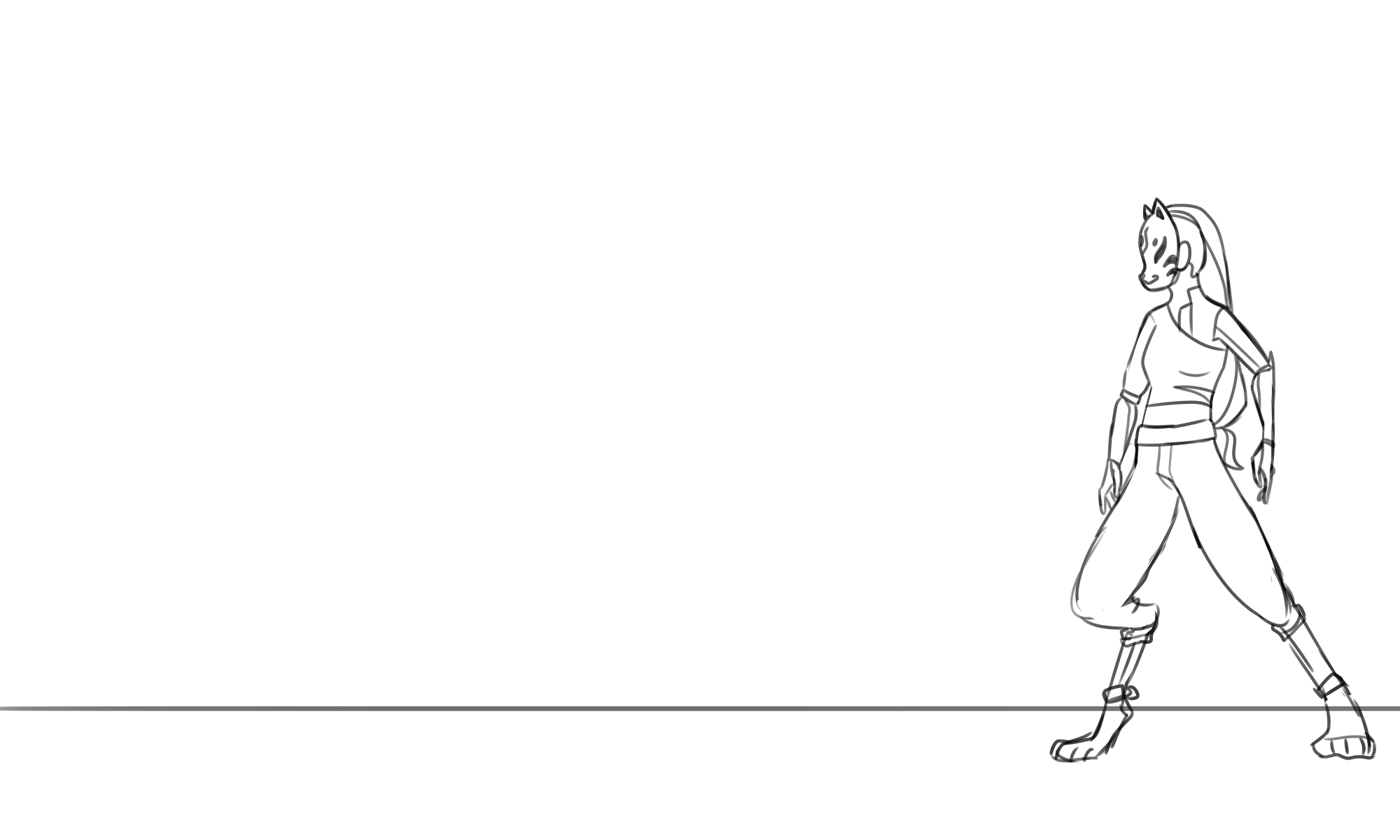 Artstation Fox Fight Gif