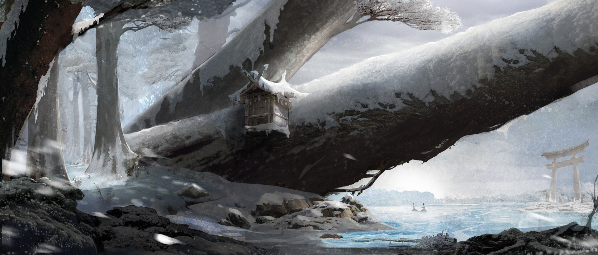 Lumi Li 阴阳师 晴雅集 雪原