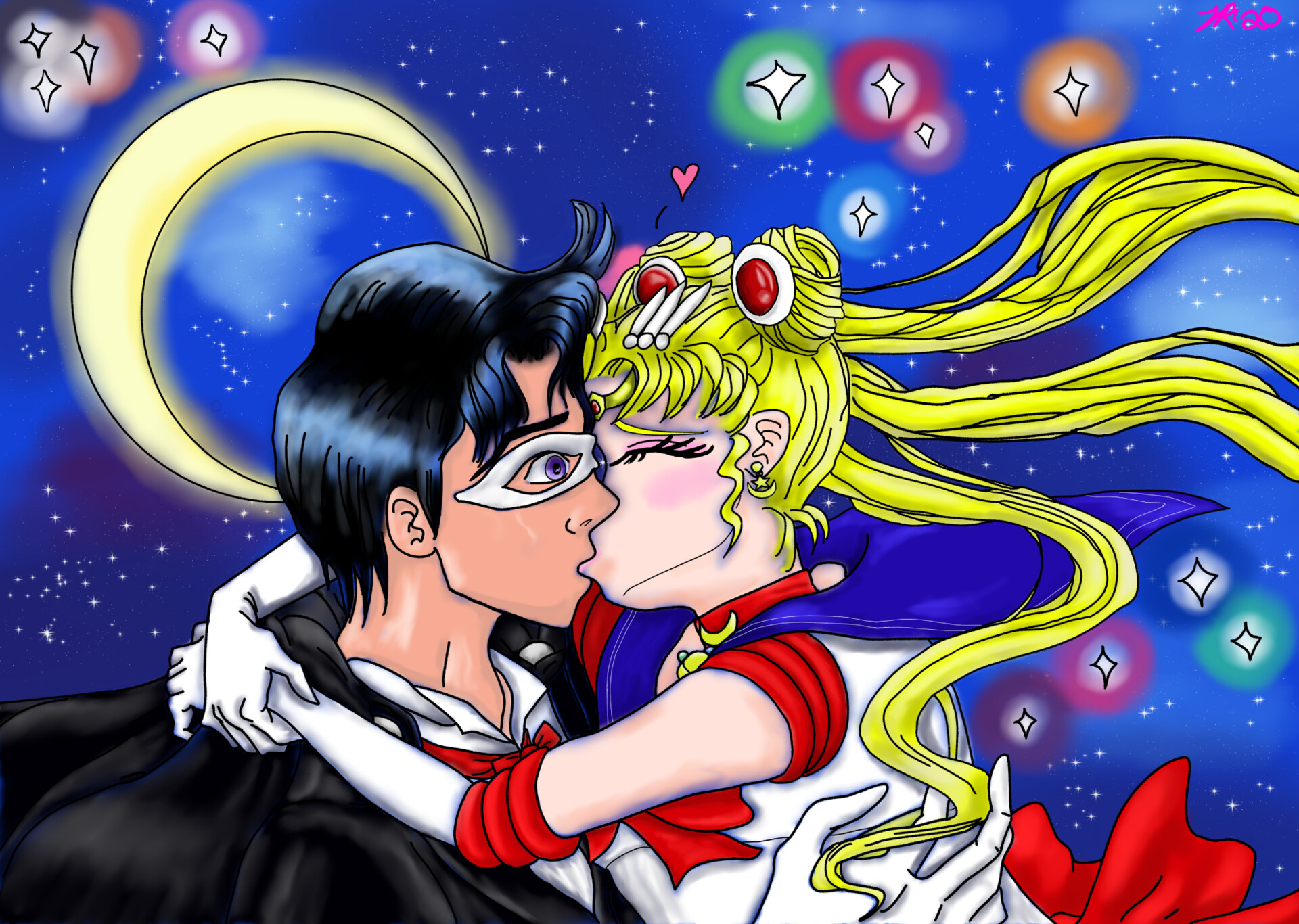 ArtStation - Sailor Moon Tuxedo Mask (Digital)